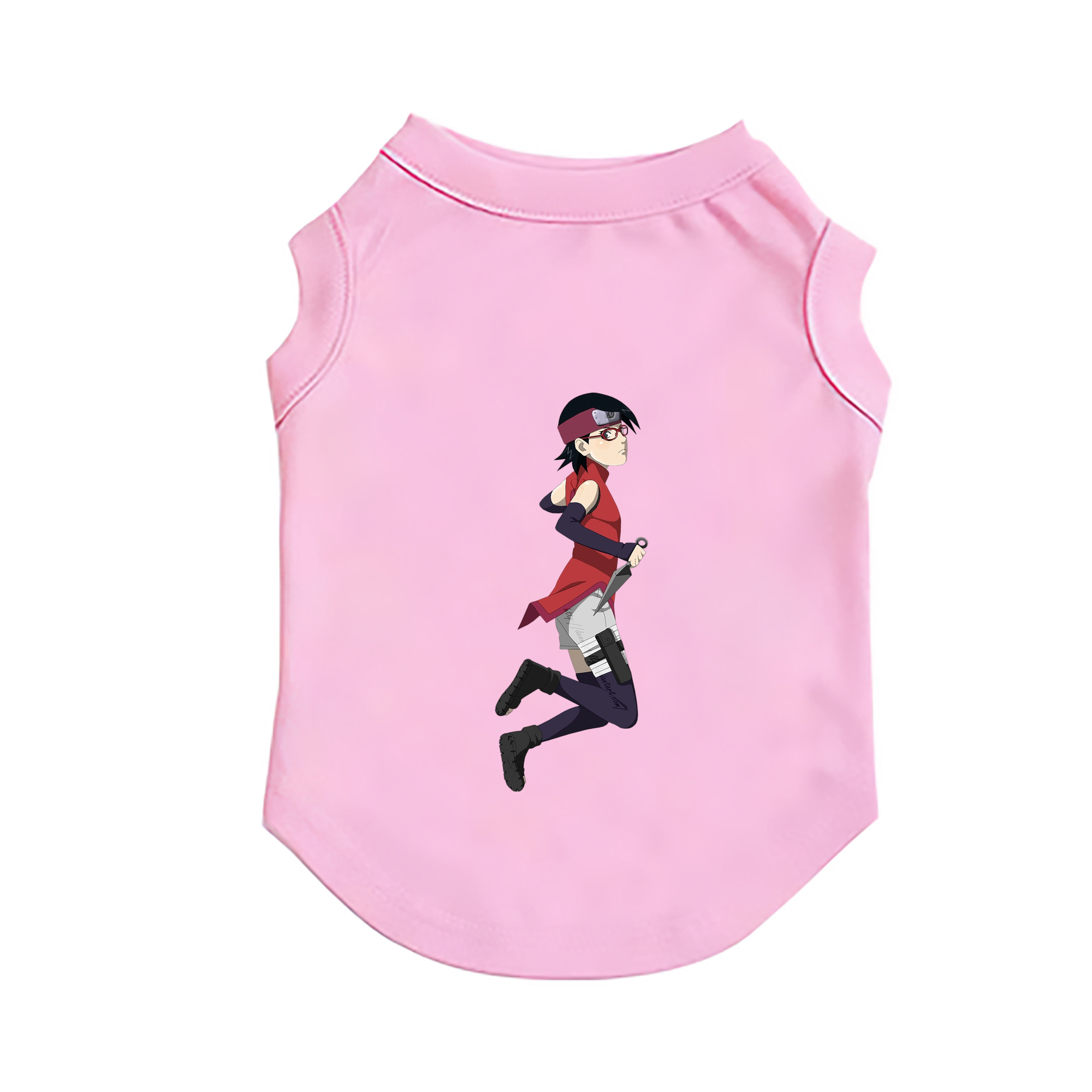 （画像用） NARUTO -ナルト- うちは サラダ Uchiha Sarada ペット用ベスト