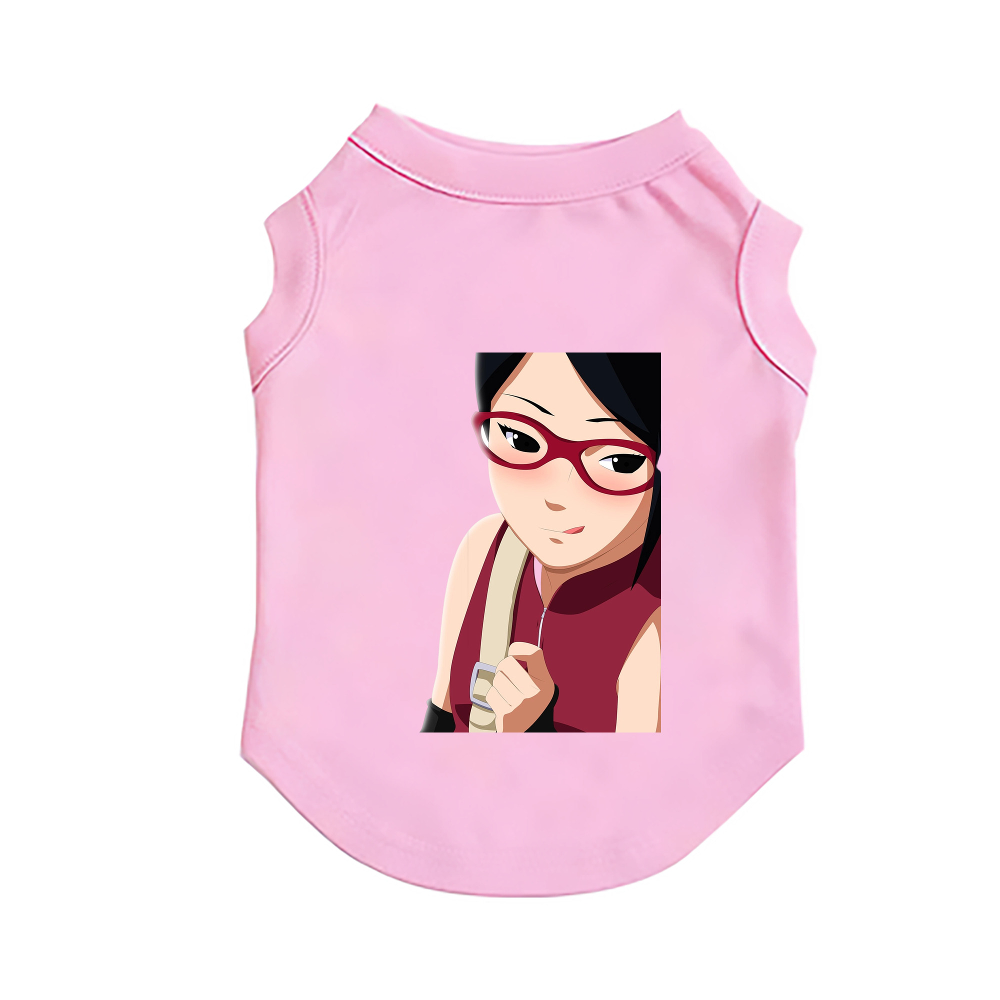 （画像用） NARUTO -ナルト- うちは サラダ Uchiha Sarada ペット用ベスト