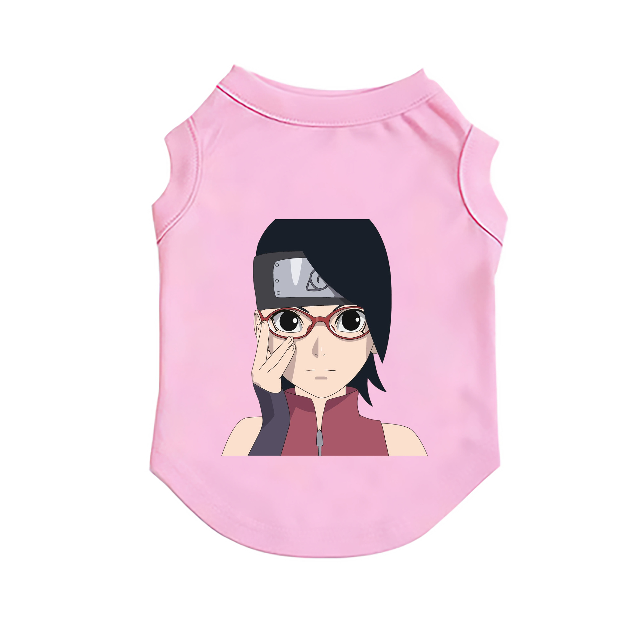 （画像用） NARUTO -ナルト- うちは サラダ Uchiha Sarada ペット用ベスト