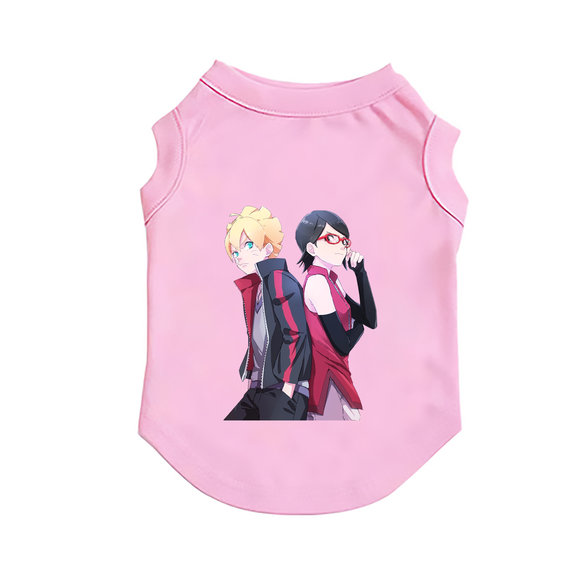 （画像用） NARUTO -ナルト- うちは サラダ Uchiha Sarada ペット用ベスト