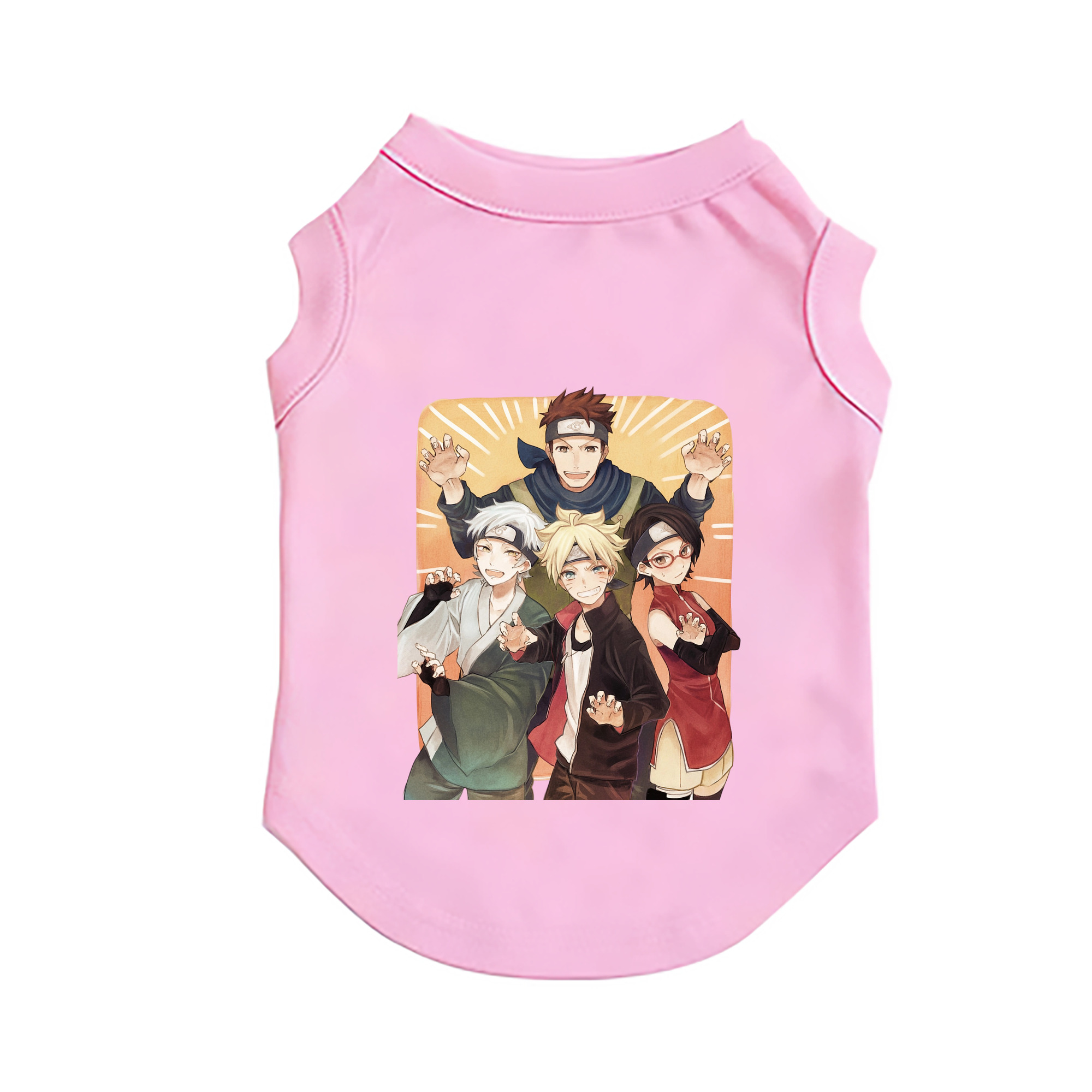 （画像用） NARUTO -ナルト- うちは サラダ Uchiha Sarada ペット用ベスト