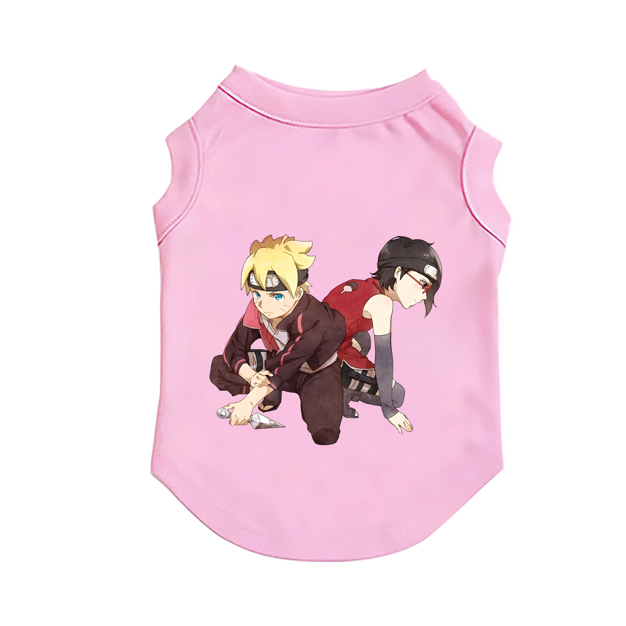 （画像用） NARUTO -ナルト- うちは サラダ Uchiha Sarada ペット用ベスト