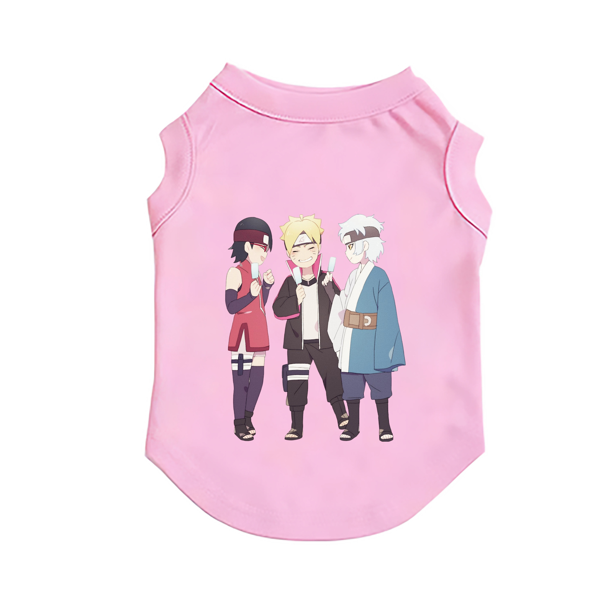 （画像用） NARUTO -ナルト- うちは サラダ Uchiha Sarada ペット用ベスト