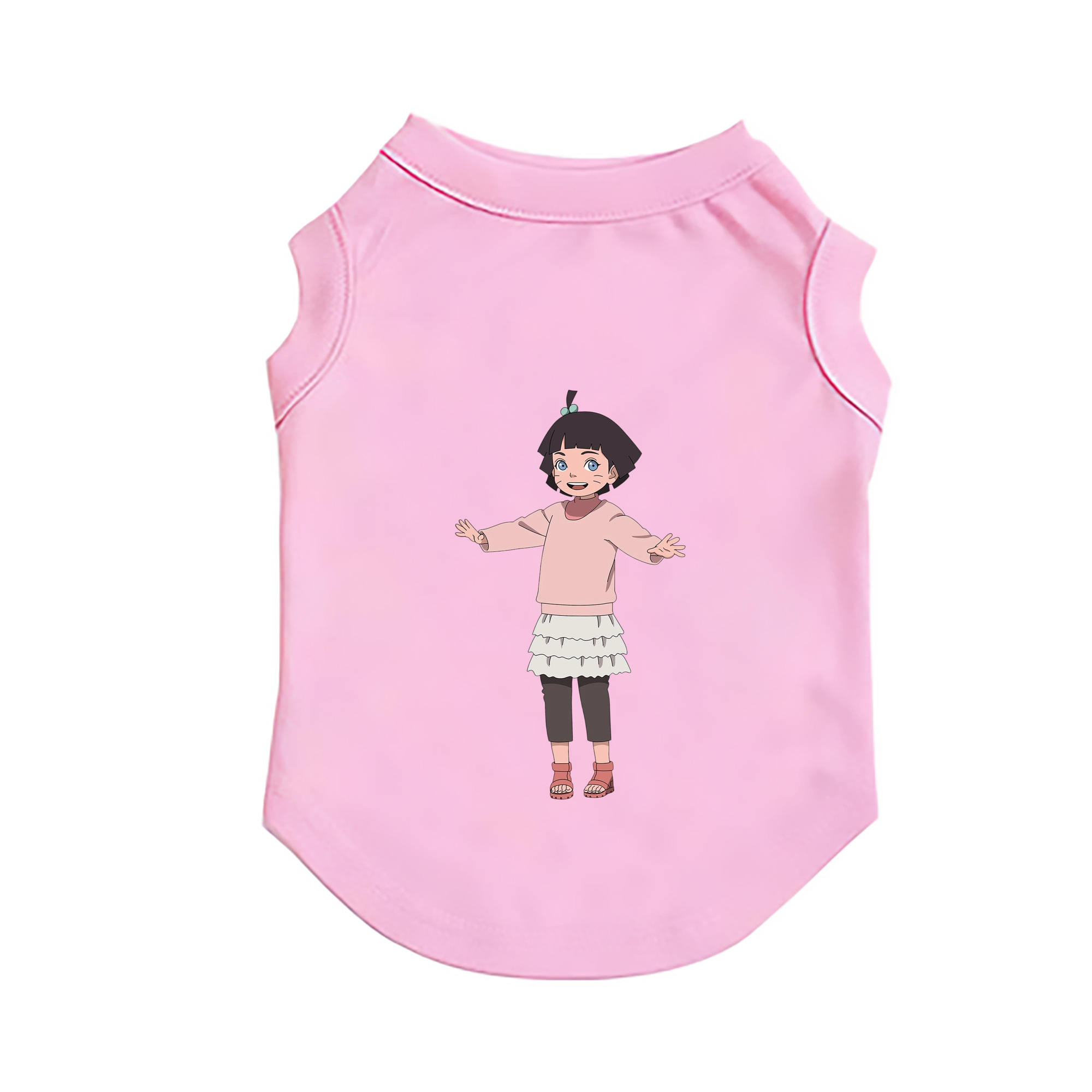 （画像用） NARUTO -ナルト- うずまき ヒマワリ Uzumaki Himawari ペット用ベスト