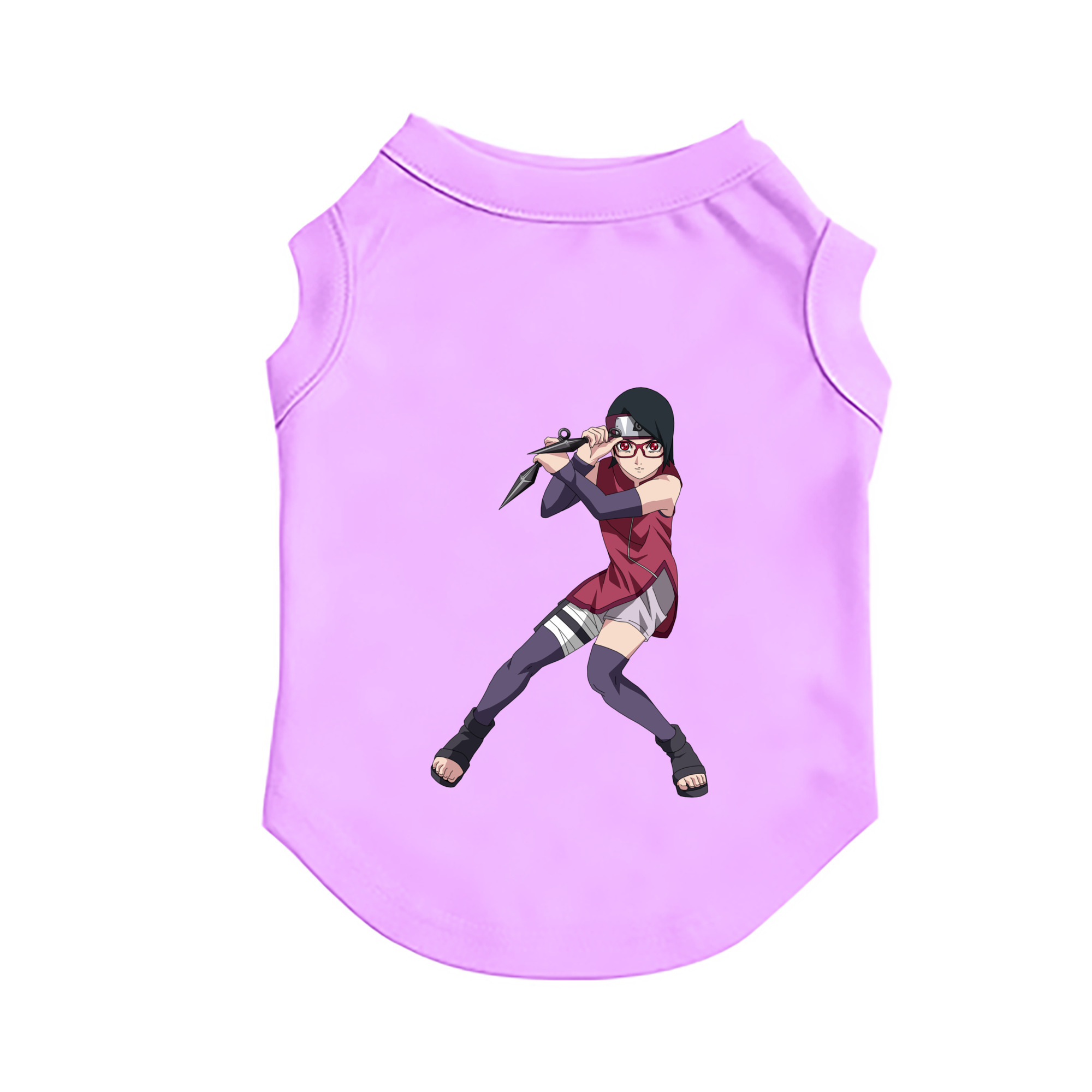 （画像用） NARUTO -ナルト- うちは サラダ Uchiha Sarada ペット用ベスト