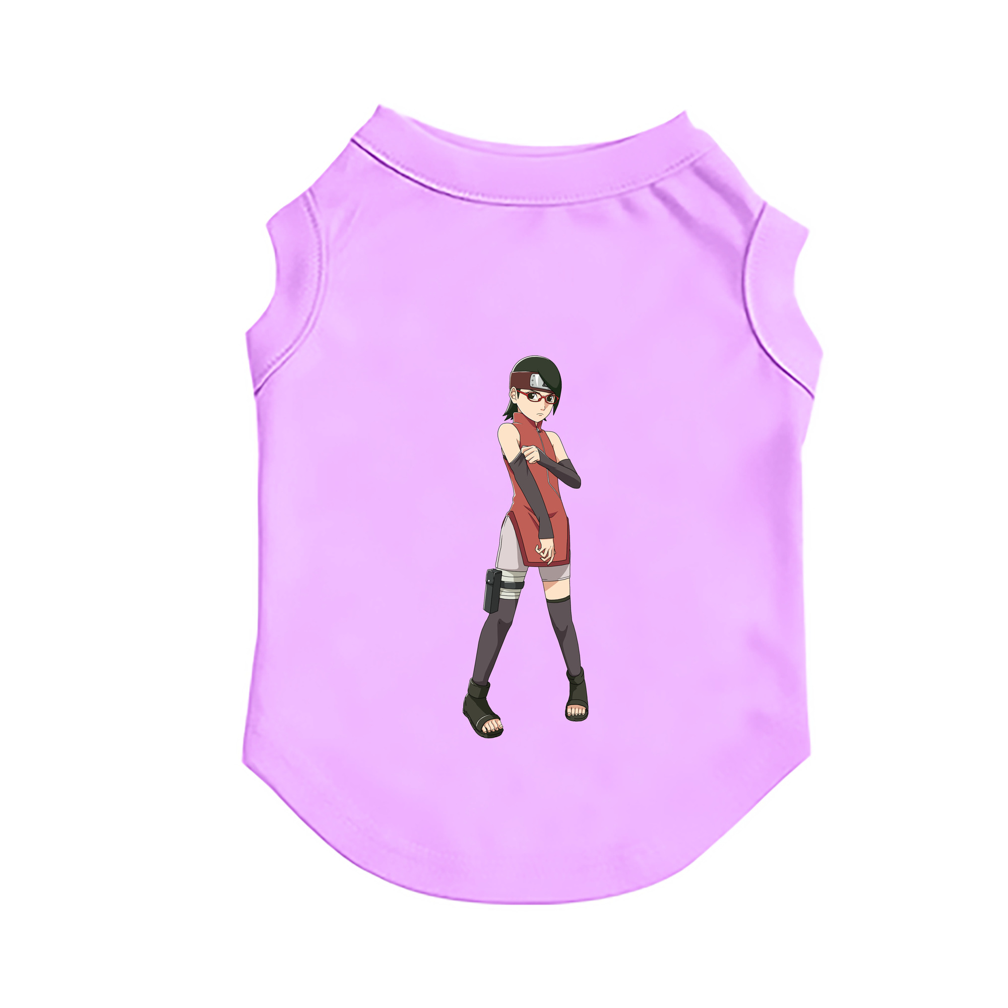 （画像用） NARUTO -ナルト- うちは サラダ Uchiha Sarada ペット用ベスト