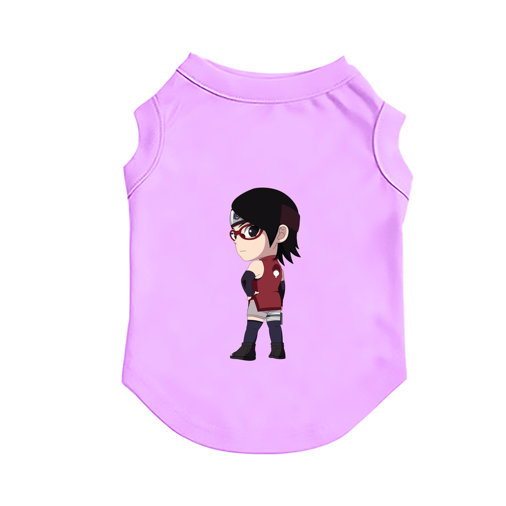 （画像用） NARUTO -ナルト- うちは サラダ Uchiha Sarada ペット用ベスト