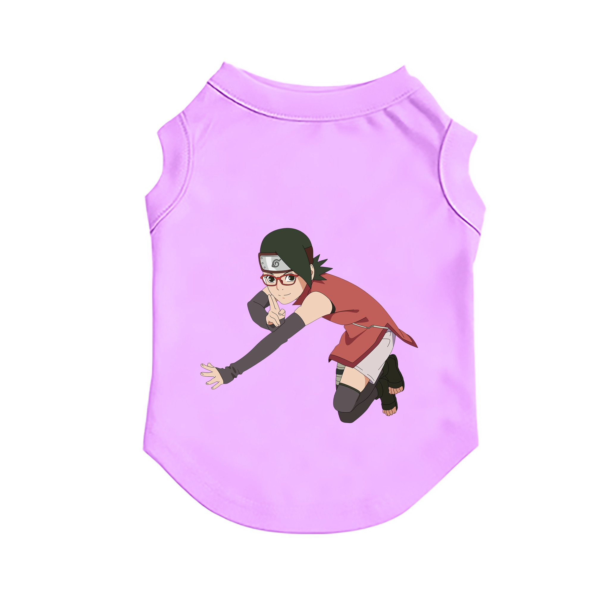 （画像用） NARUTO -ナルト- うちは サラダ Uchiha Sarada ペット用ベスト