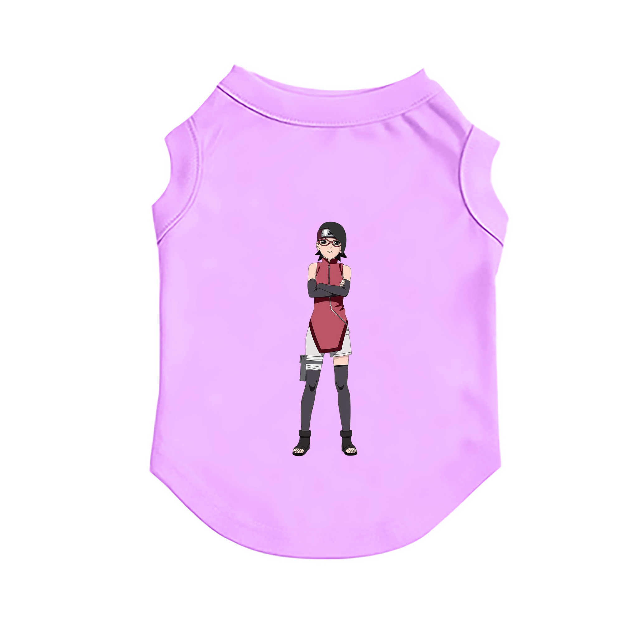 （画像用） NARUTO -ナルト- うちは サラダ Uchiha Sarada ペット用ベスト
