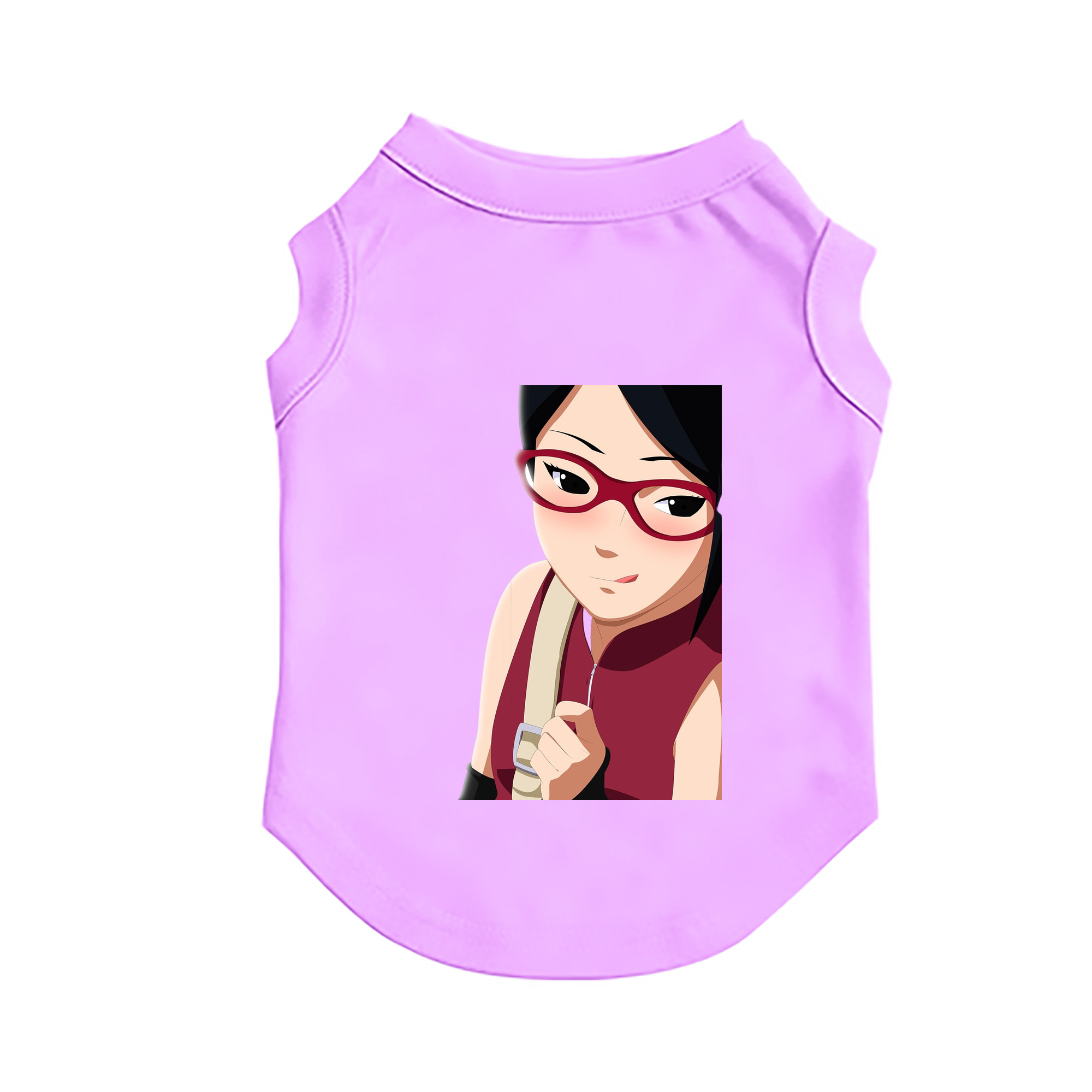 （画像用） NARUTO -ナルト- うちは サラダ Uchiha Sarada ペット用ベスト