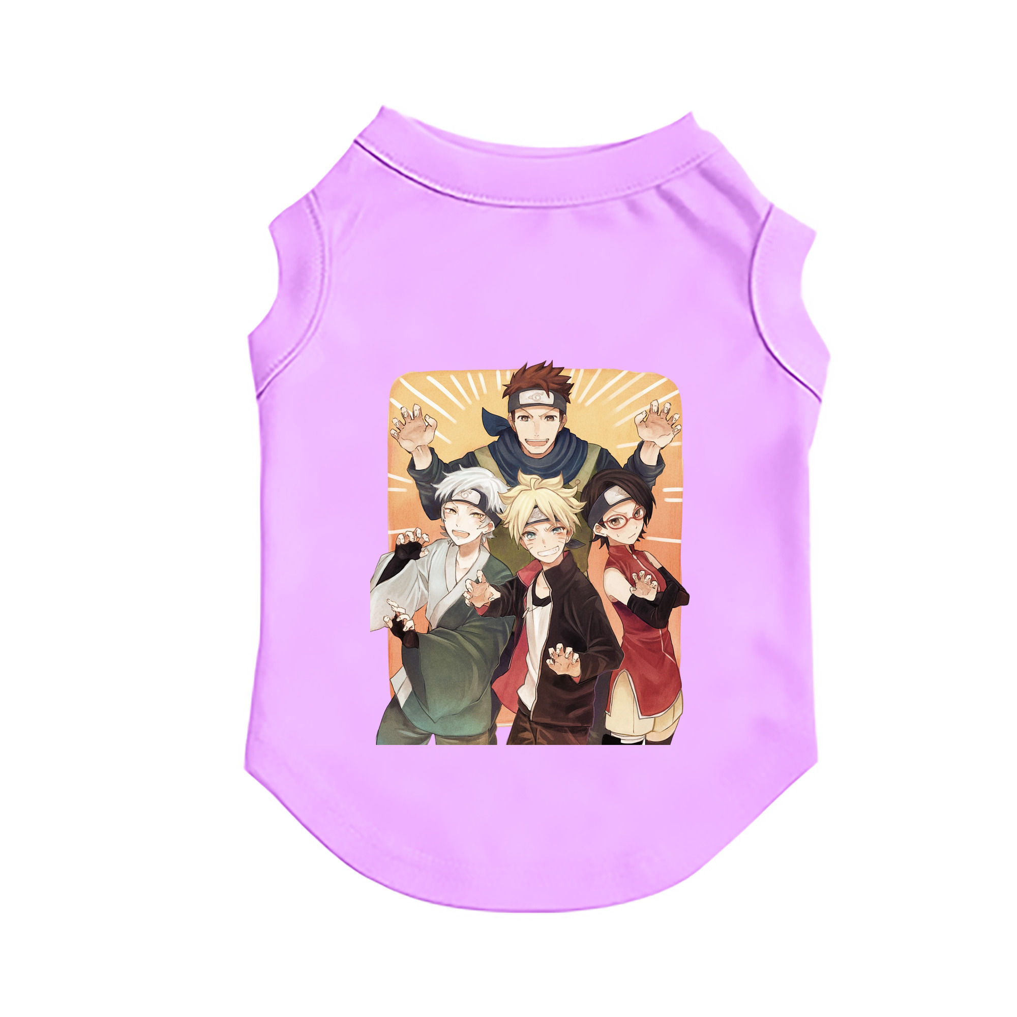 （画像用） NARUTO -ナルト- うちは サラダ Uchiha Sarada ペット用ベスト