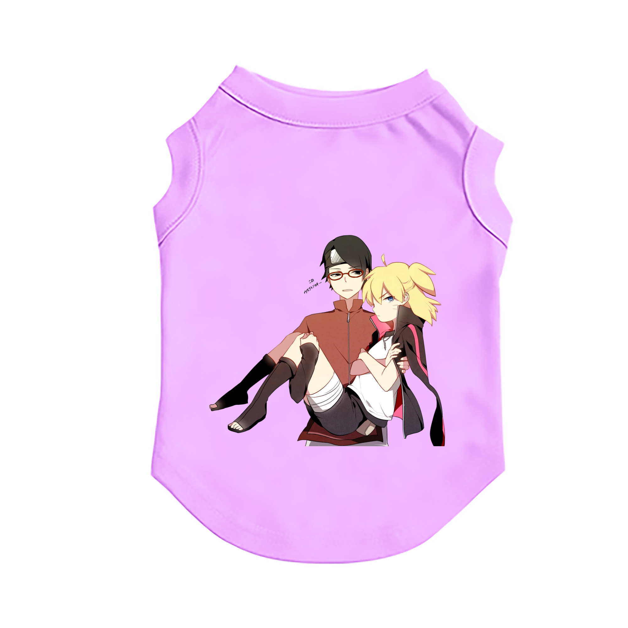 （画像用） NARUTO -ナルト- うちは サラダ Uchiha Sarada ペット用ベスト