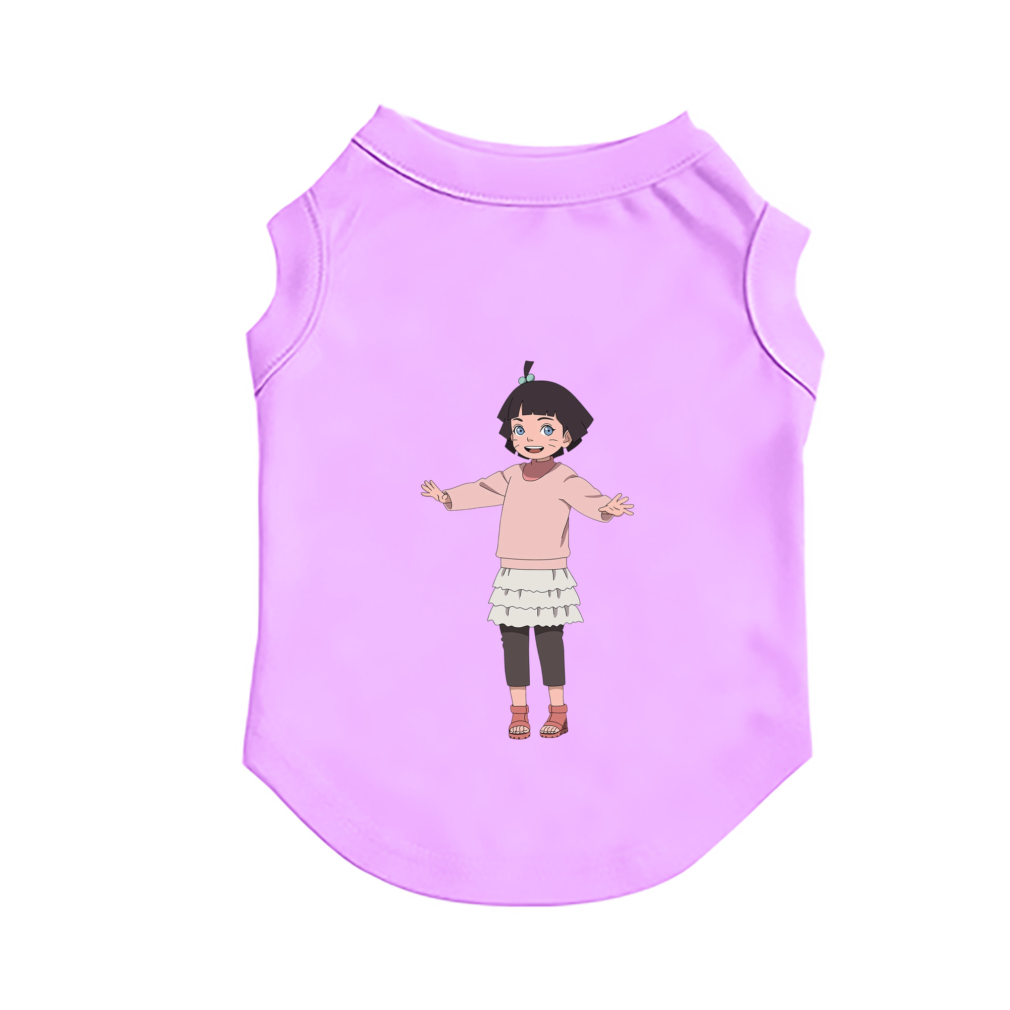 （画像用） NARUTO -ナルト- うずまき ヒマワリ Uzumaki Himawari ペット用ベスト