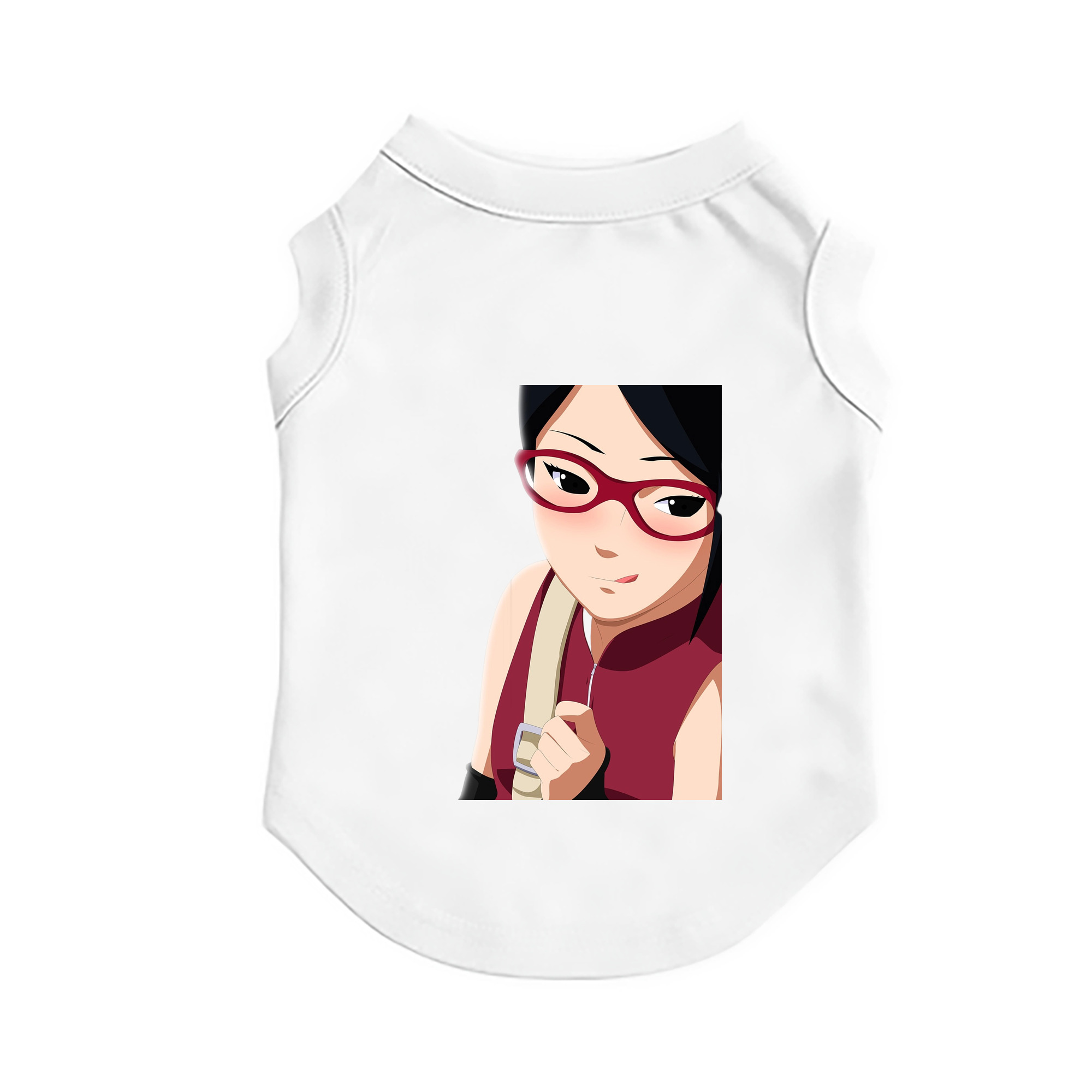 （画像用） NARUTO -ナルト- うちは サラダ Uchiha Sarada ペット用ベスト