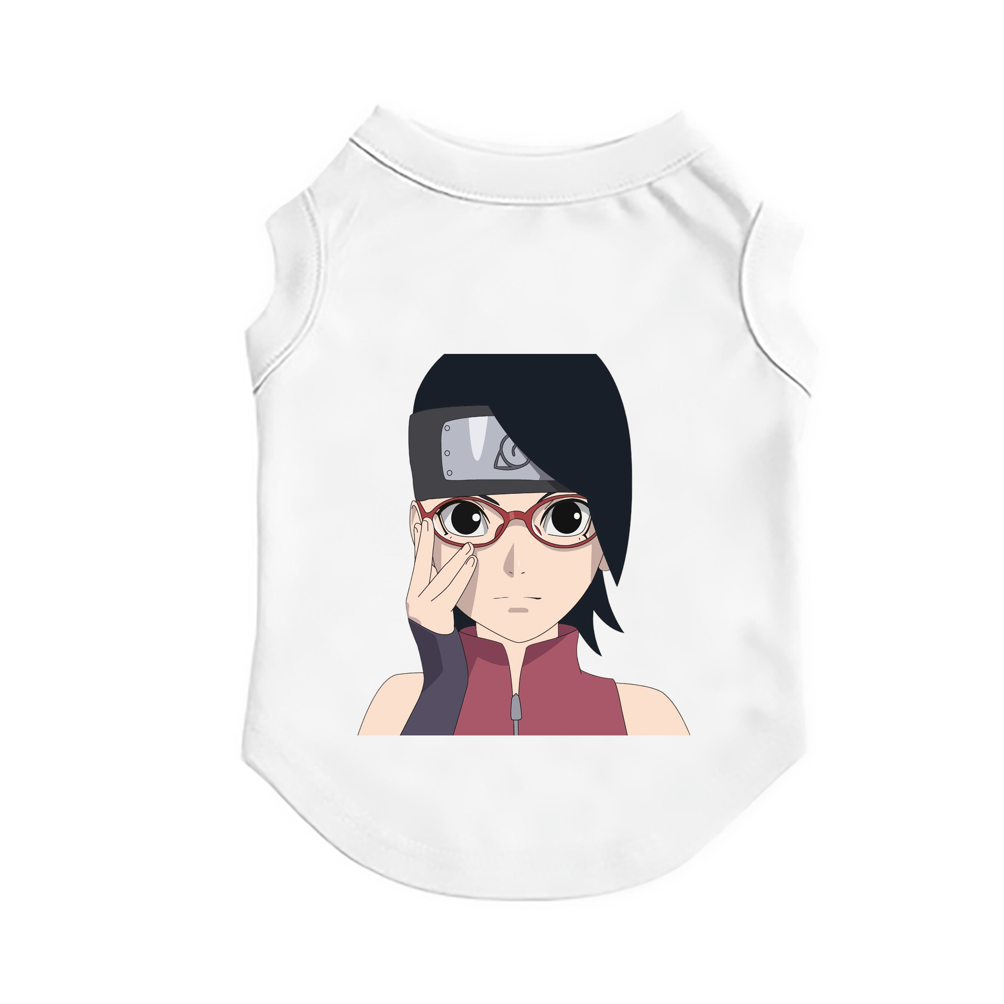（画像用） NARUTO -ナルト- うちは サラダ Uchiha Sarada ペット用ベスト