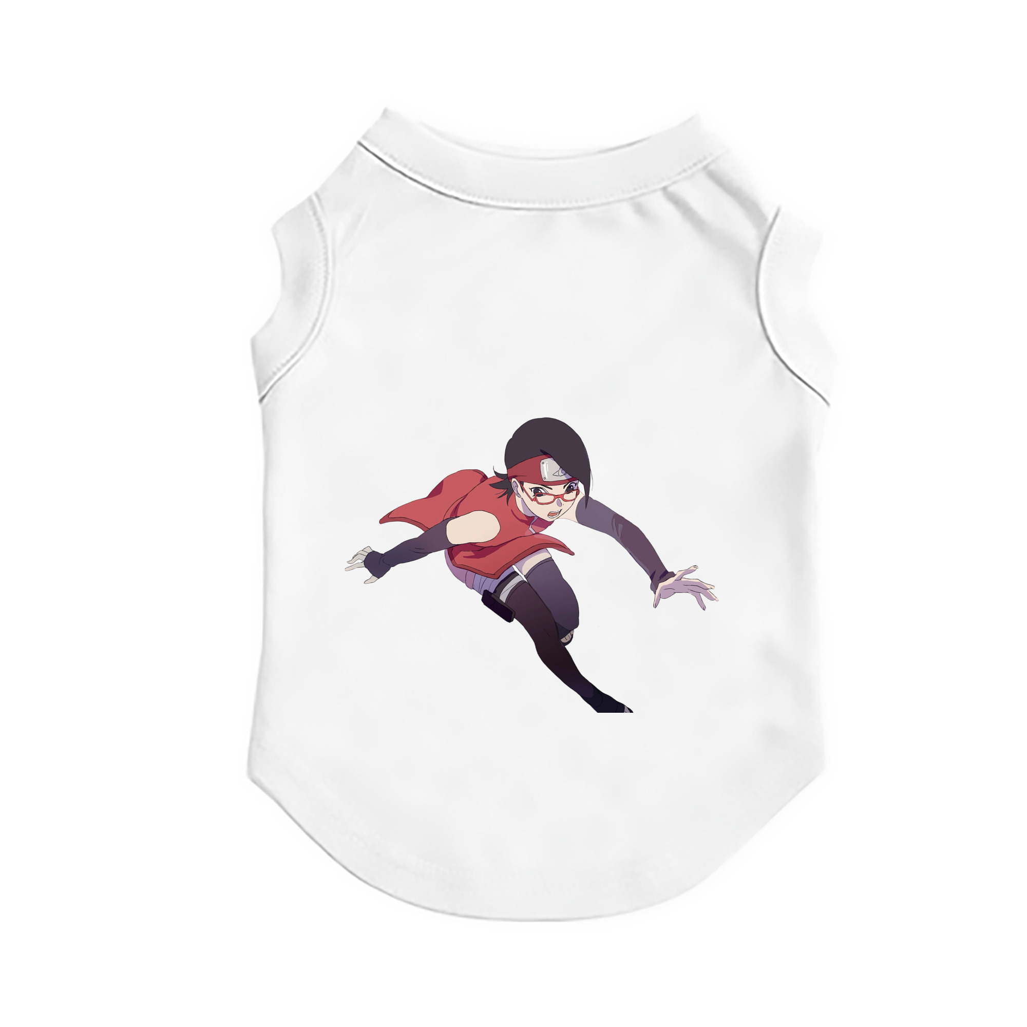 （画像用） NARUTO -ナルト- うちは サラダ Uchiha Sarada ペット用ベスト