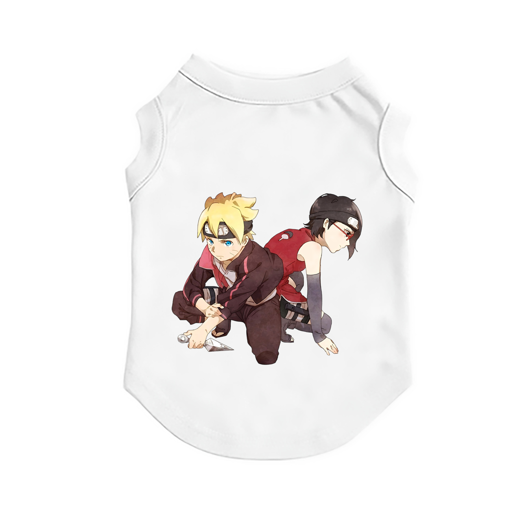 （画像用） NARUTO -ナルト- うちは サラダ Uchiha Sarada ペット用ベスト