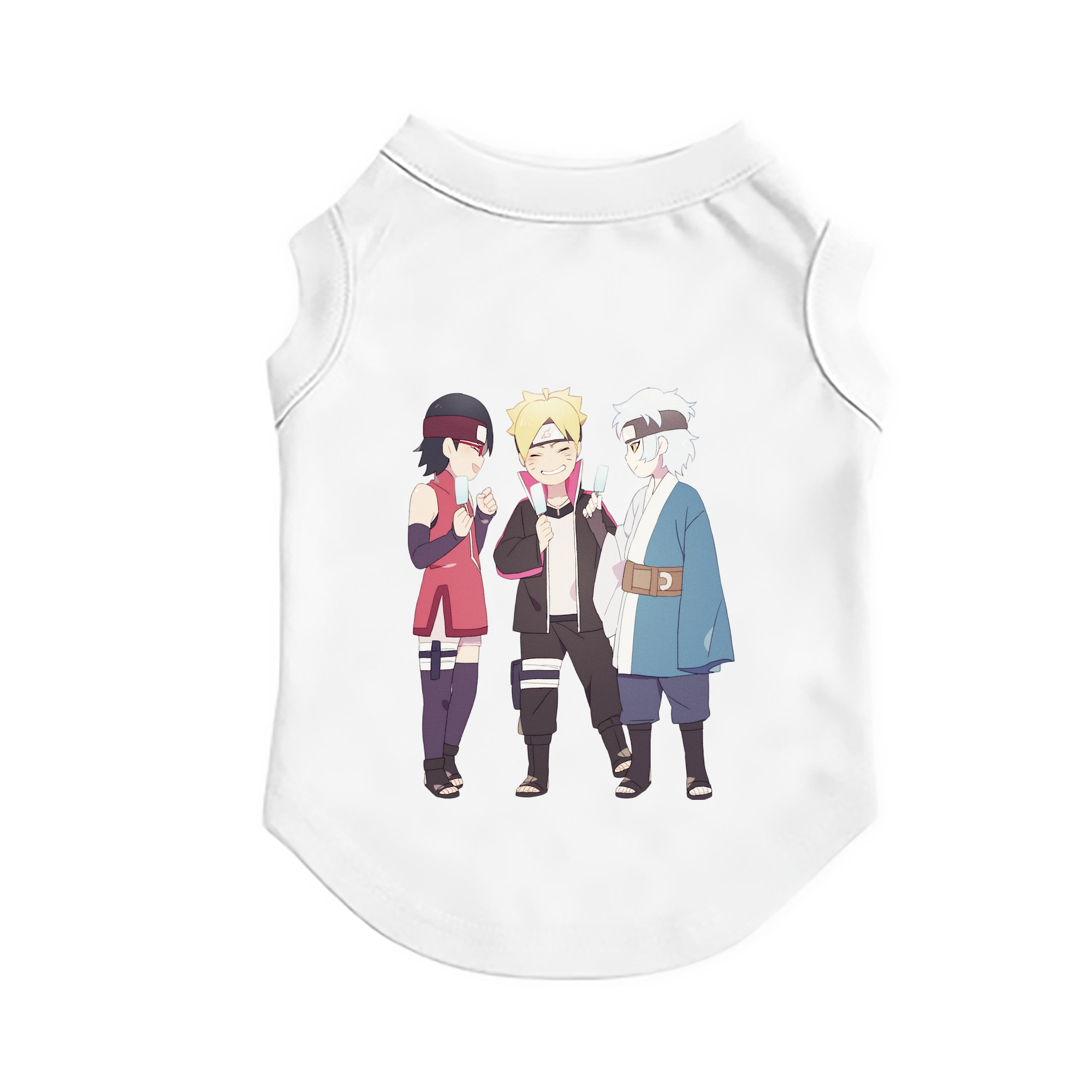 （画像用） NARUTO -ナルト- うちは サラダ Uchiha Sarada ペット用ベスト