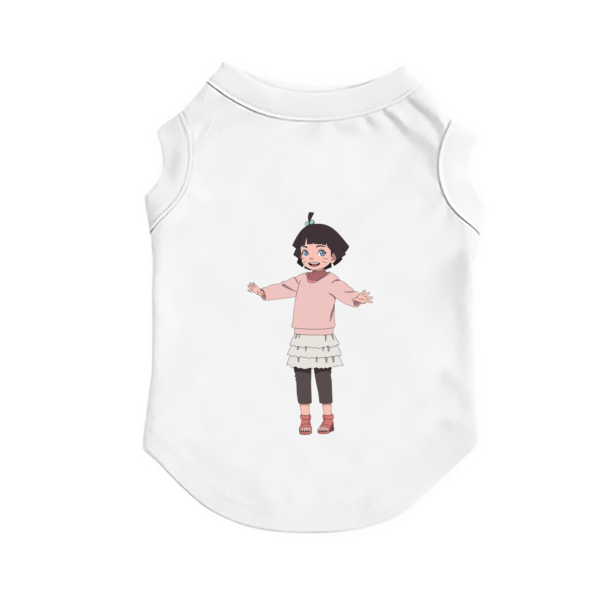 （画像用） NARUTO -ナルト- うずまき ヒマワリ Uzumaki Himawari ペット用ベスト