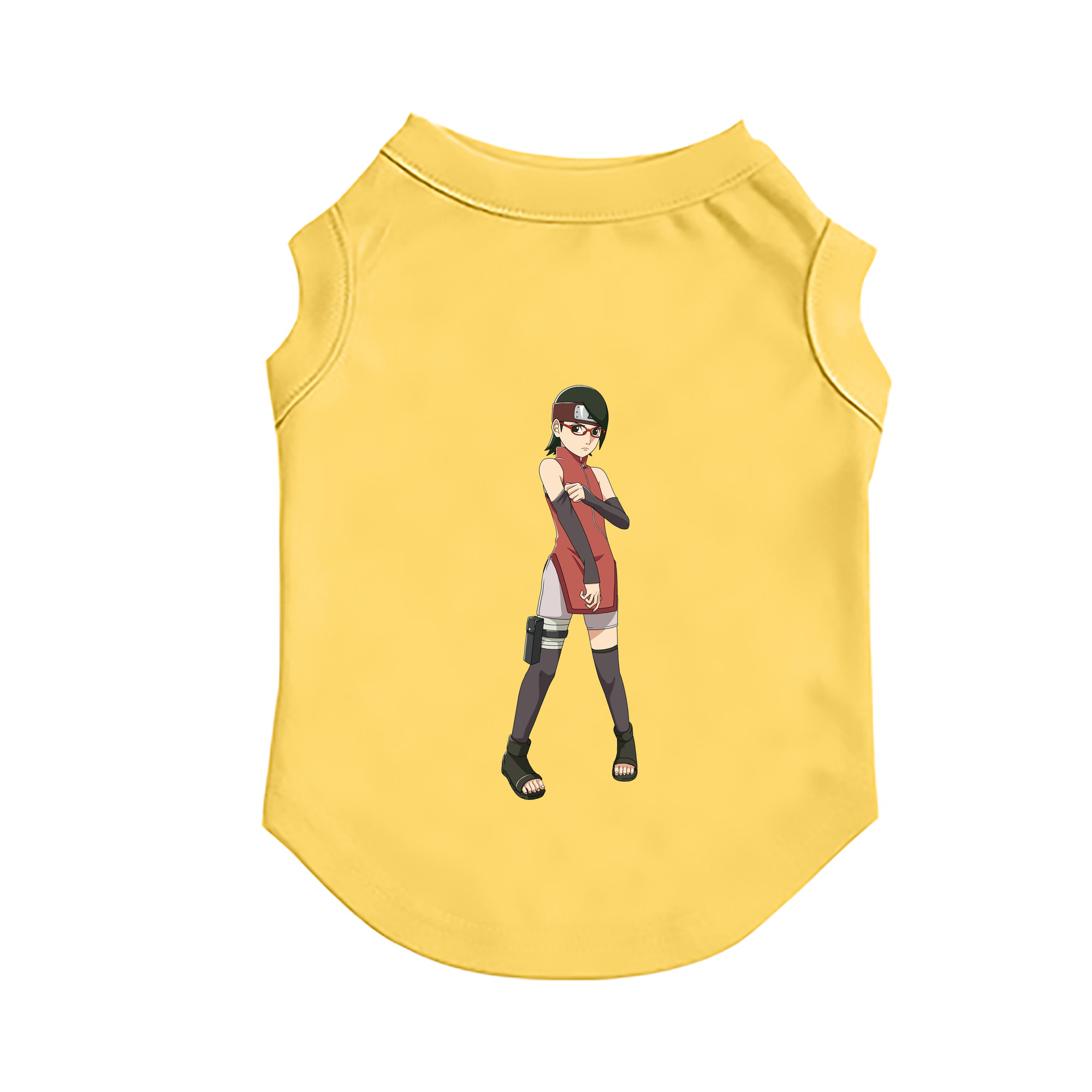 （画像用） NARUTO -ナルト- うちは サラダ Uchiha Sarada ペット用ベスト