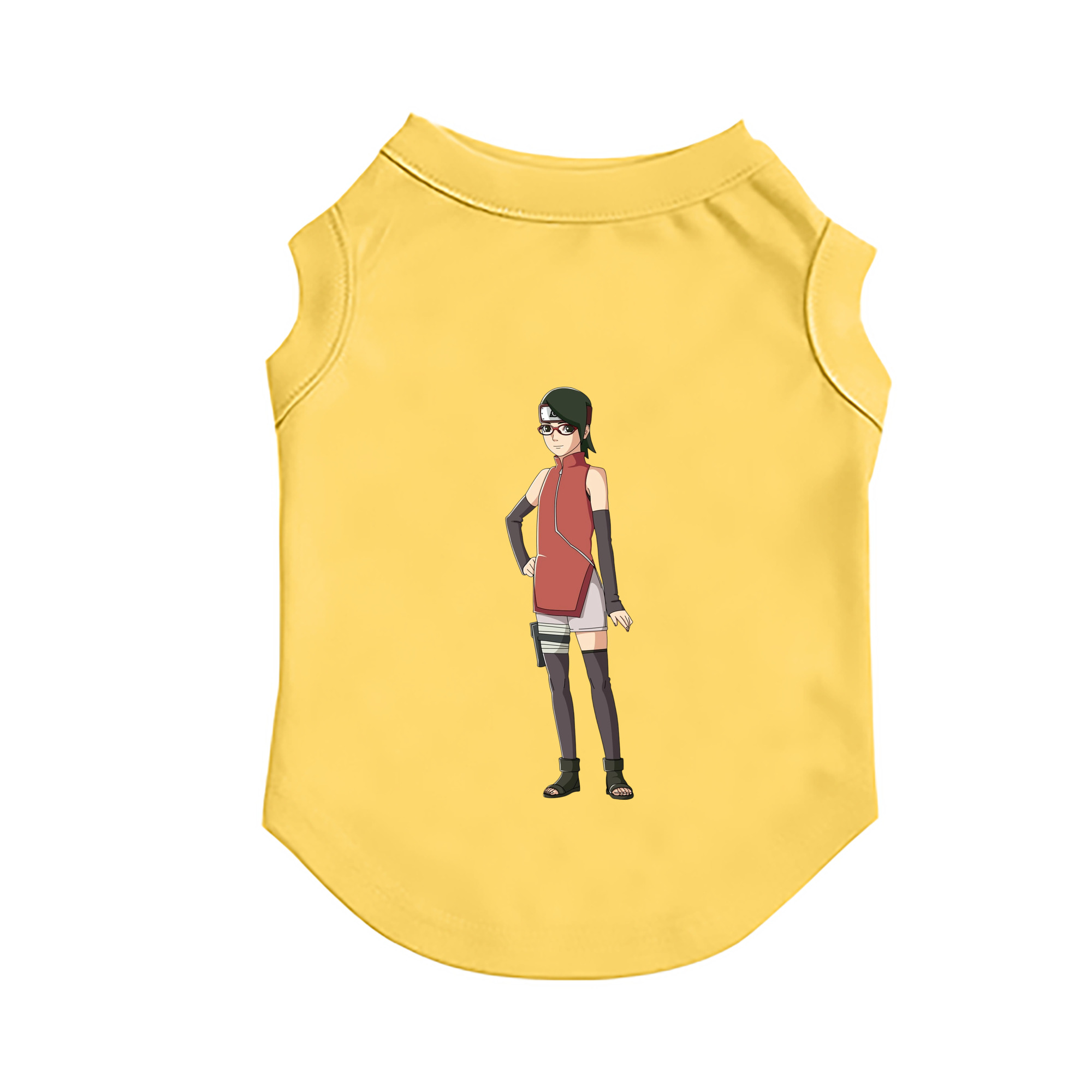 （画像用） NARUTO -ナルト- うちは サラダ Uchiha Sarada ペット用ベスト