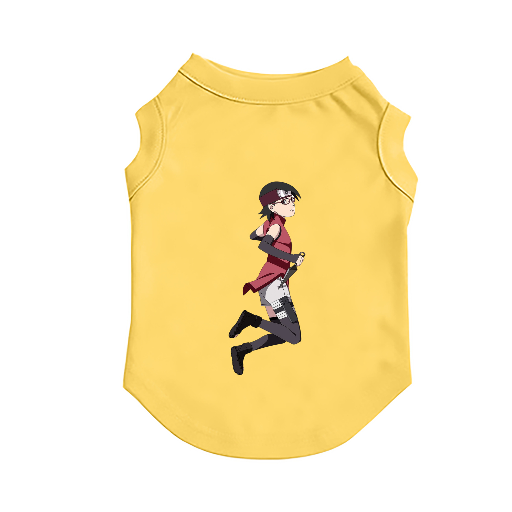 （画像用） NARUTO -ナルト- うちは サラダ Uchiha Sarada ペット用ベスト