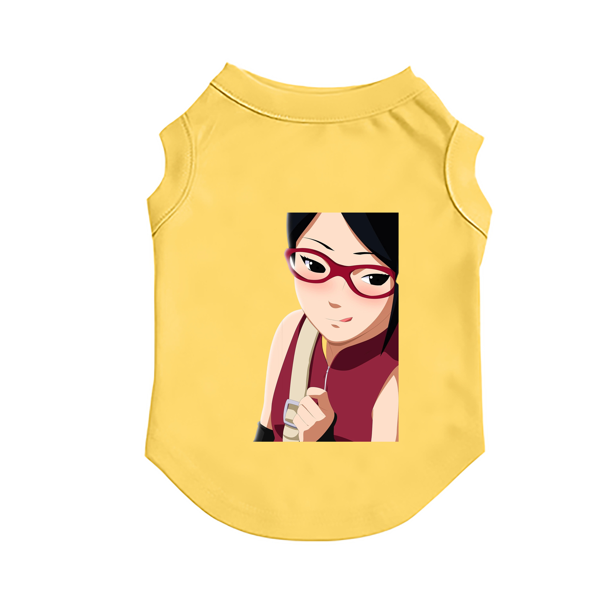 （画像用） NARUTO -ナルト- うちは サラダ Uchiha Sarada ペット用ベスト