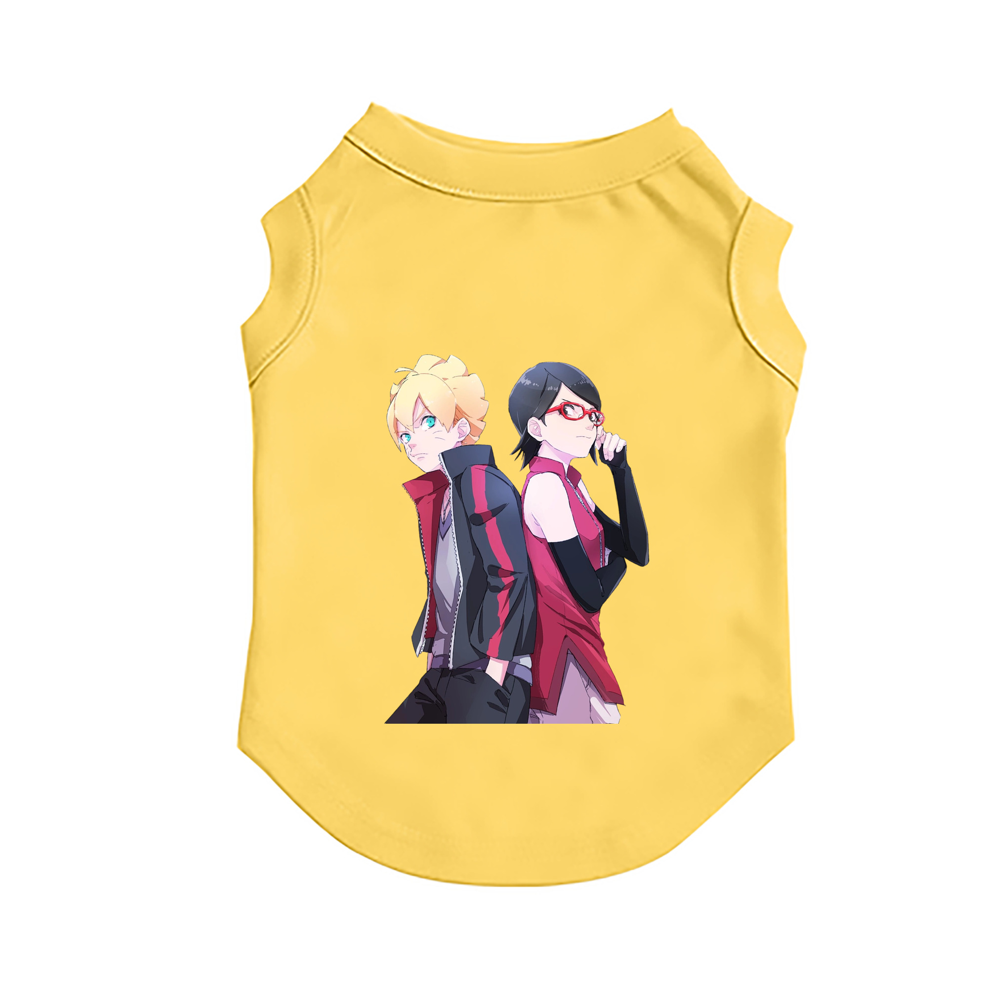 （画像用） NARUTO -ナルト- うちは サラダ Uchiha Sarada ペット用ベスト