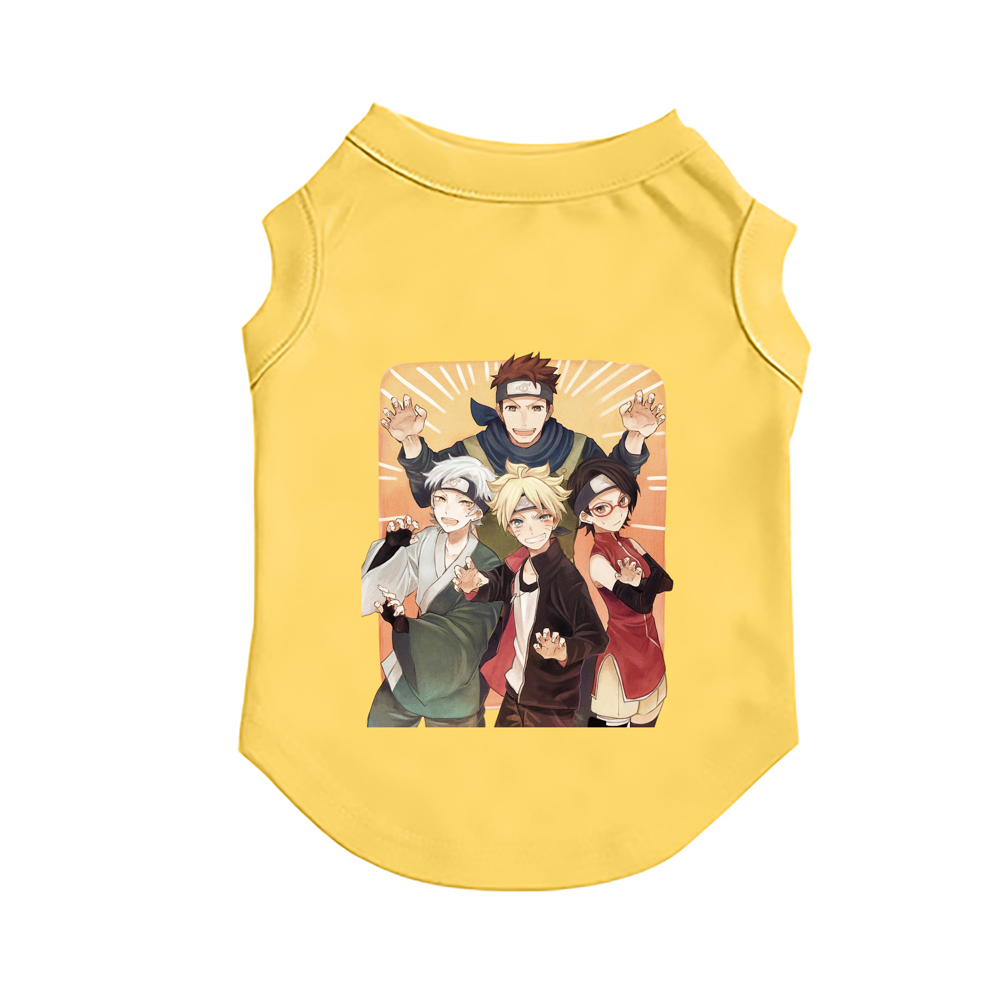 （画像用） NARUTO -ナルト- うちは サラダ Uchiha Sarada ペット用ベスト