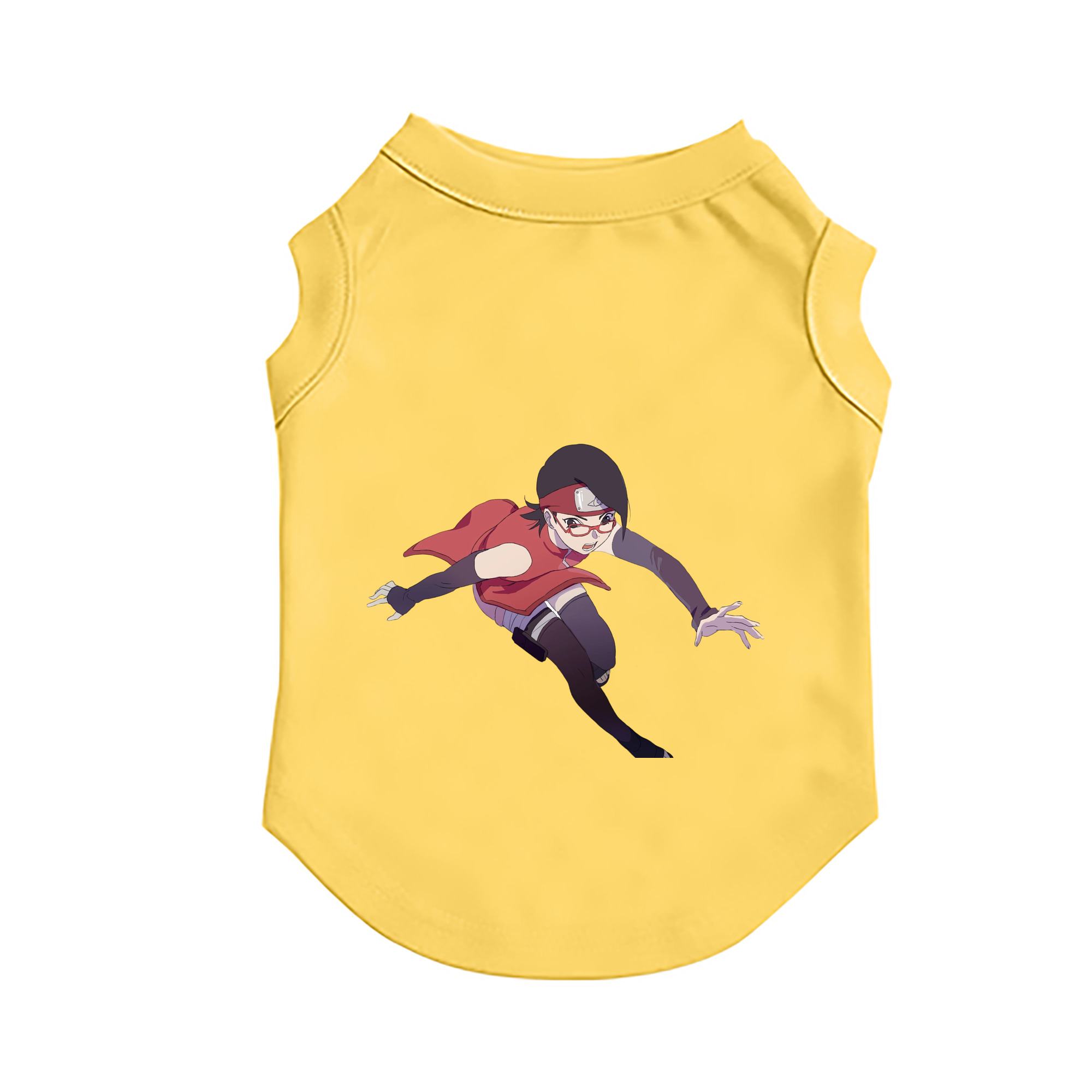（画像用） NARUTO -ナルト- うちは サラダ Uchiha Sarada ペット用ベスト