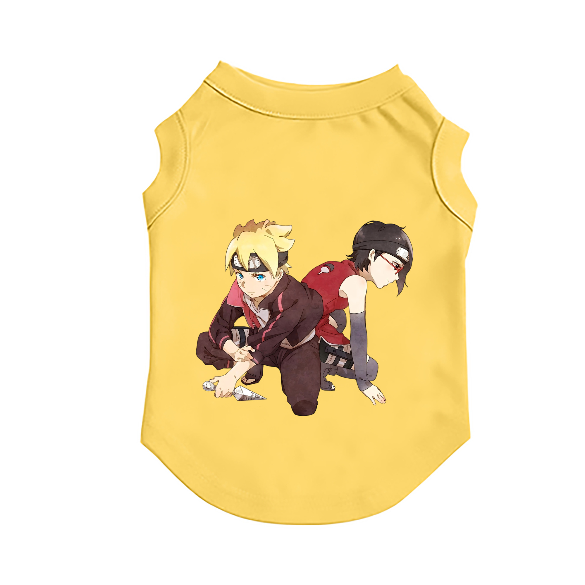 （画像用） NARUTO -ナルト- うちは サラダ Uchiha Sarada ペット用ベスト