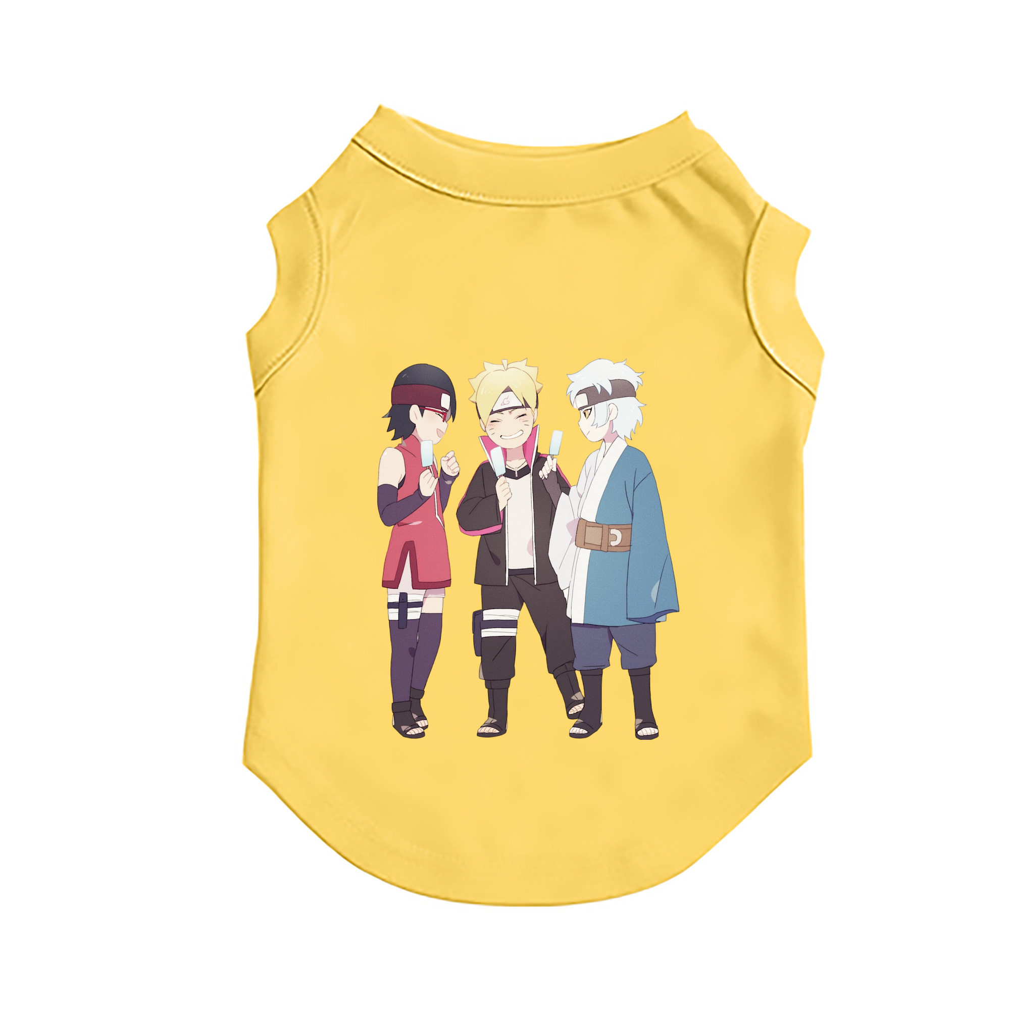 （画像用） NARUTO -ナルト- うちは サラダ Uchiha Sarada ペット用ベスト