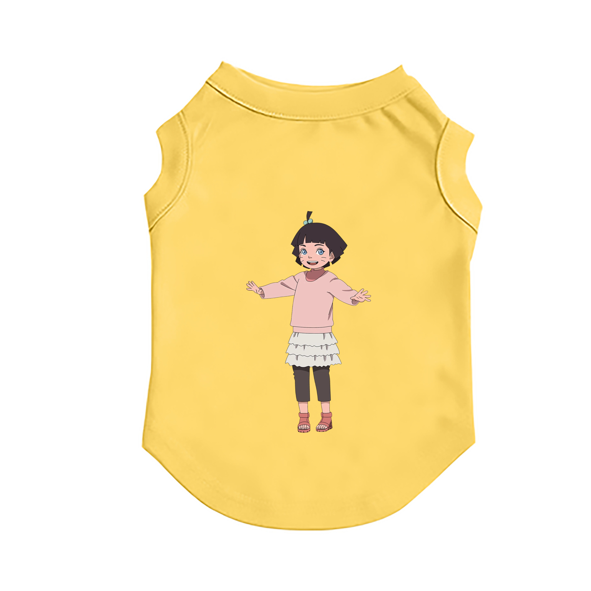 （画像用） NARUTO -ナルト- うずまき ヒマワリ Uzumaki Himawari ペット用ベスト