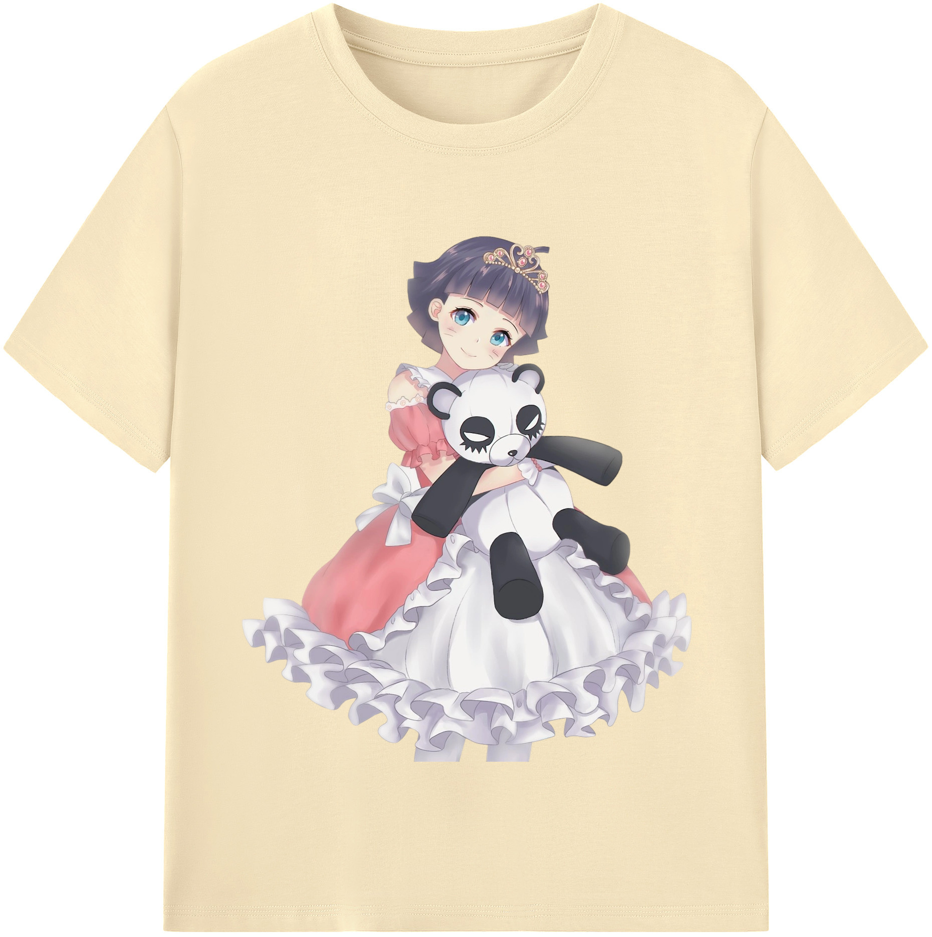 （画像用） NARUTO -ナルト- うずまき ヒマワリ Uzumaki Himawari 綿100％半袖Tシャツ（フロントプリント）
