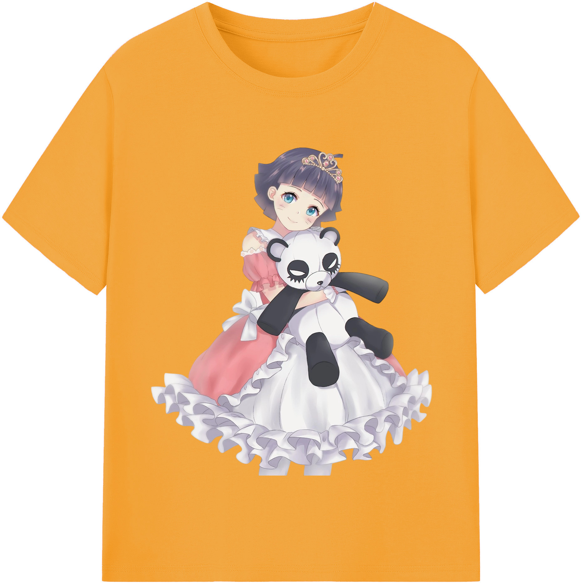 （画像用） NARUTO -ナルト- うずまき ヒマワリ Uzumaki Himawari 綿100％半袖Tシャツ（フロントプリント）