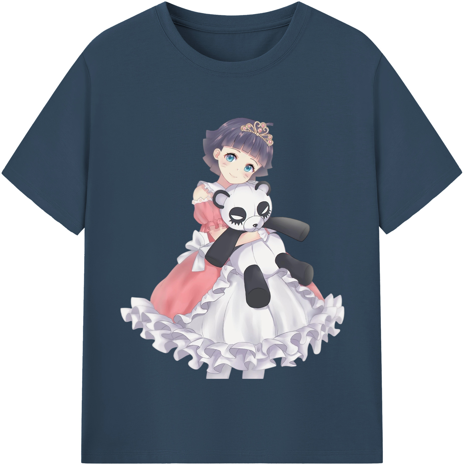 （画像用） NARUTO -ナルト- うずまき ヒマワリ Uzumaki Himawari 綿100％半袖Tシャツ（フロントプリント）