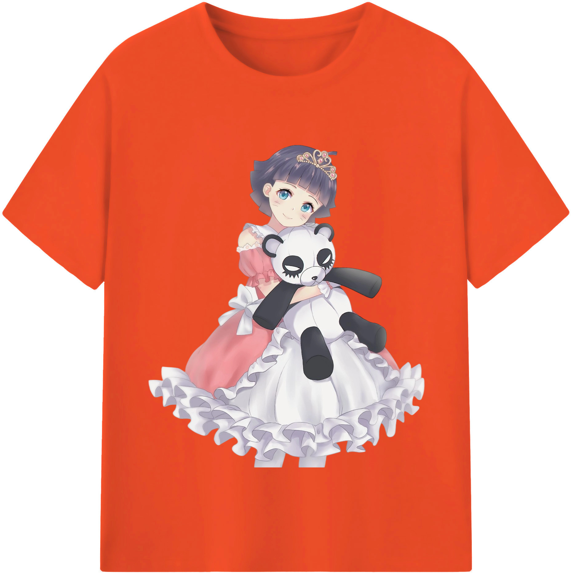 （画像用） NARUTO -ナルト- うずまき ヒマワリ Uzumaki Himawari 綿100％半袖Tシャツ（フロントプリント）