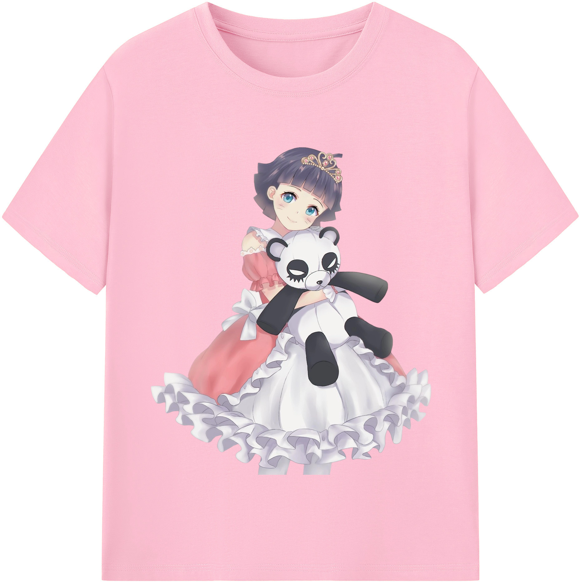 （画像用） NARUTO -ナルト- うずまき ヒマワリ Uzumaki Himawari 綿100％半袖Tシャツ（フロントプリント）