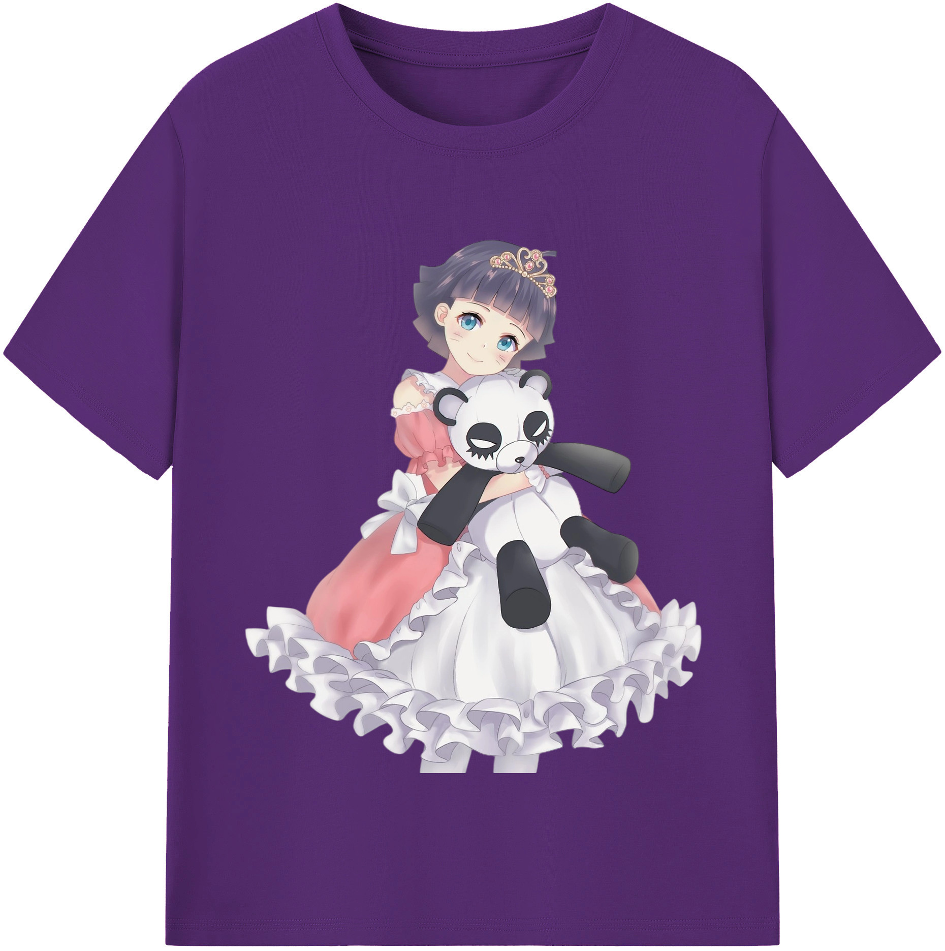 （画像用） NARUTO -ナルト- うずまき ヒマワリ Uzumaki Himawari 綿100％半袖Tシャツ（フロントプリント）