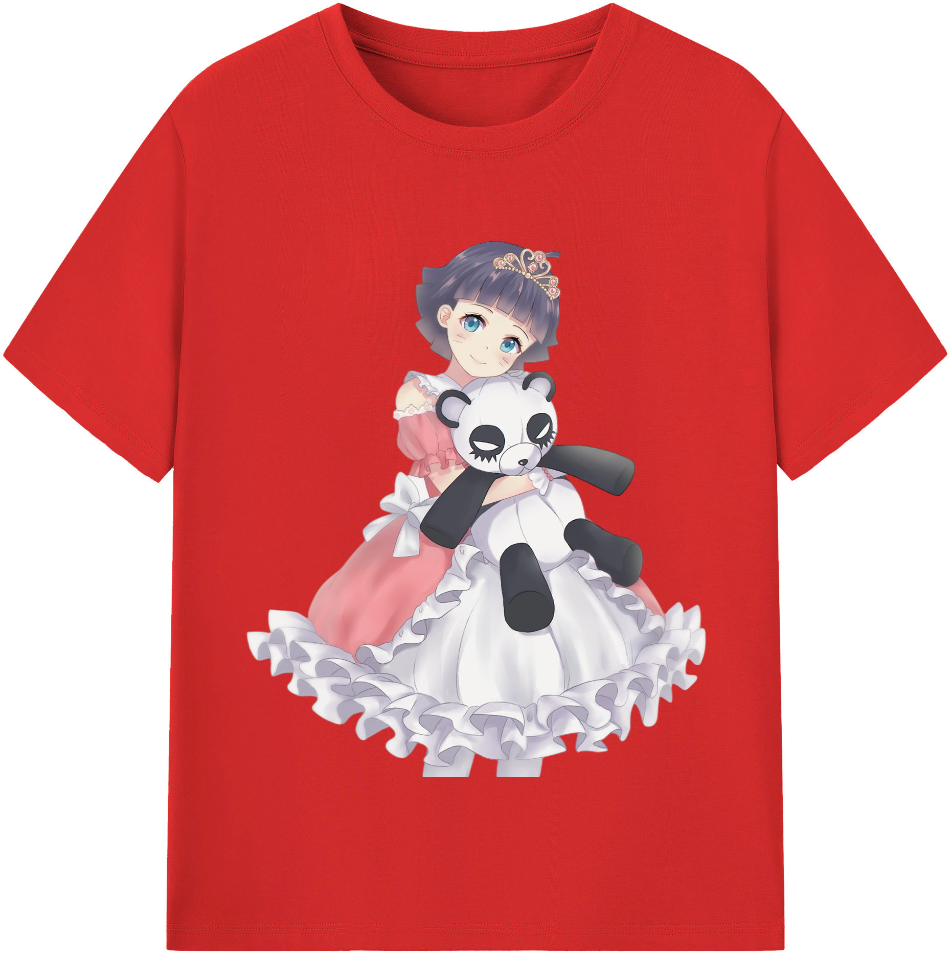 （画像用） NARUTO -ナルト- うずまき ヒマワリ Uzumaki Himawari 綿100％半袖Tシャツ（フロントプリント）