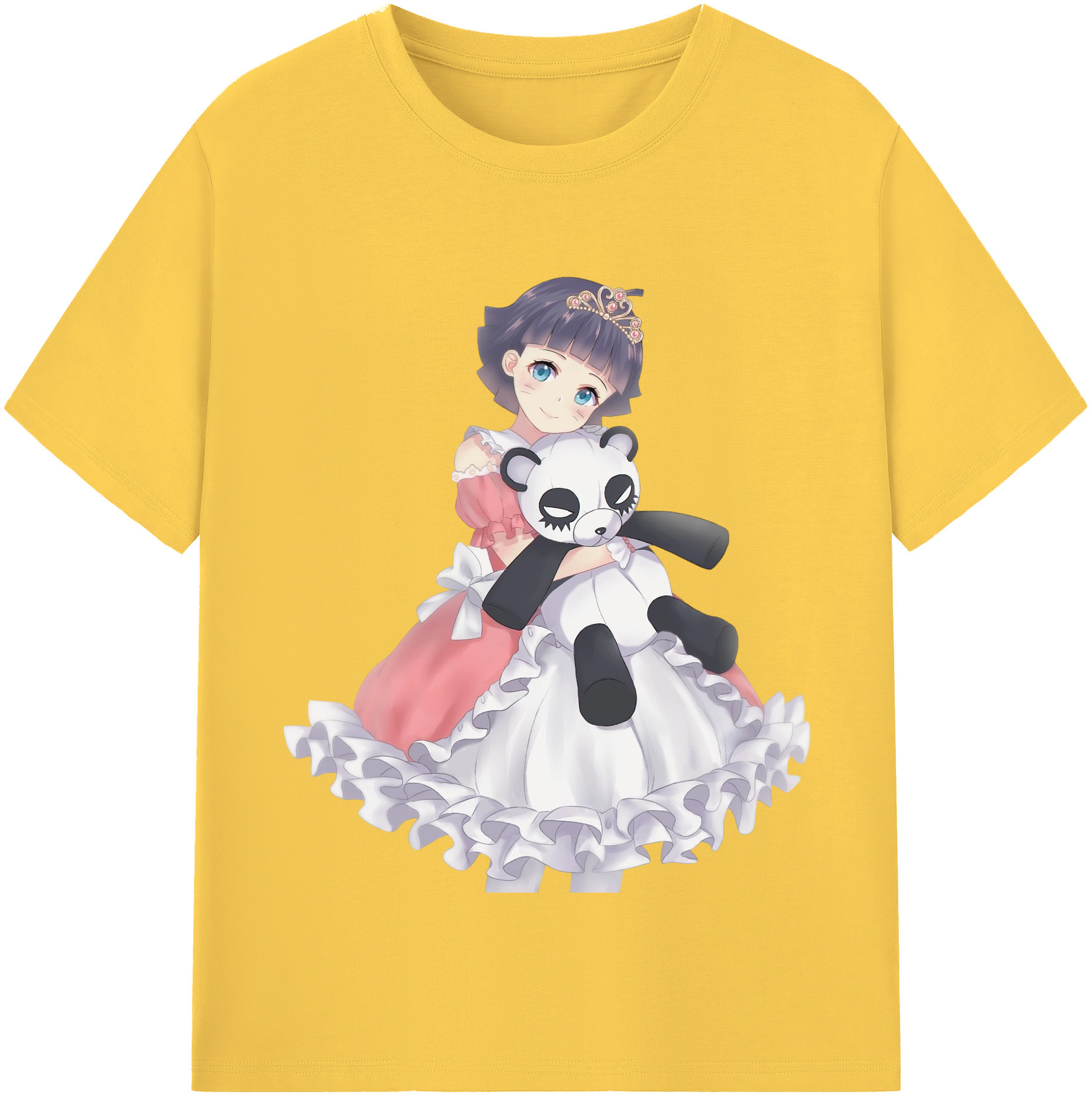 （画像用） NARUTO -ナルト- うずまき ヒマワリ Uzumaki Himawari 綿100％半袖Tシャツ（フロントプリント）