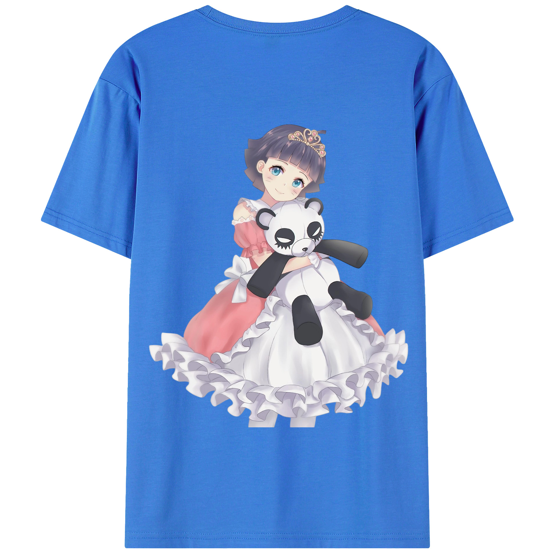 （画像用） NARUTO -ナルト- うずまき ヒマワリ Uzumaki Himawari 綿100％半袖Tシャツ（背面プリント）