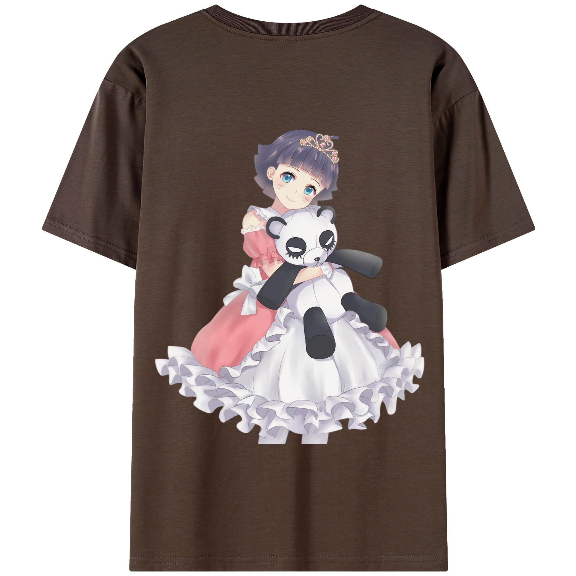 （画像用） NARUTO -ナルト- うずまき ヒマワリ Uzumaki Himawari 綿100％半袖Tシャツ（背面プリント）