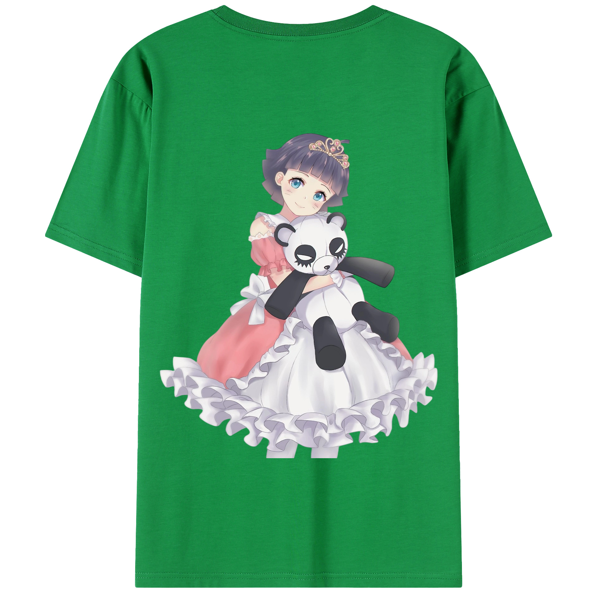 （画像用） NARUTO -ナルト- うずまき ヒマワリ Uzumaki Himawari 綿100％半袖Tシャツ（背面プリント）