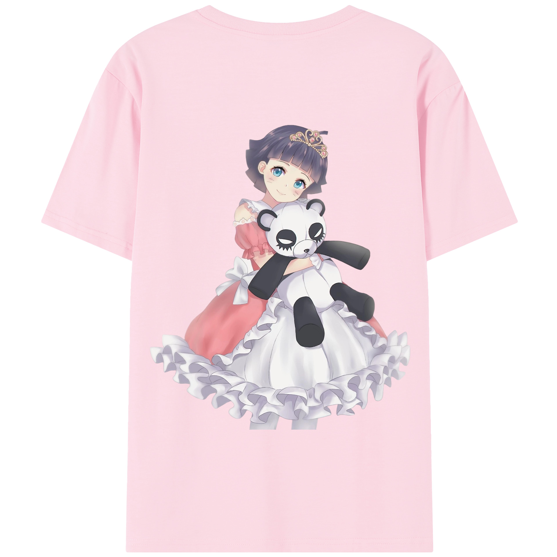 （画像用） NARUTO -ナルト- うずまき ヒマワリ Uzumaki Himawari 綿100％半袖Tシャツ（背面プリント）