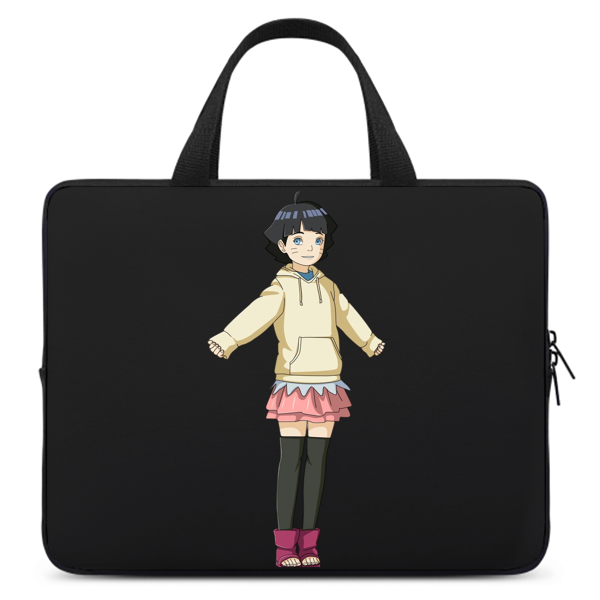 （画像用） NARUTO -ナルト- うずまき ヒマワリ Uzumaki Himawari 手提げノートパソコンバッグ