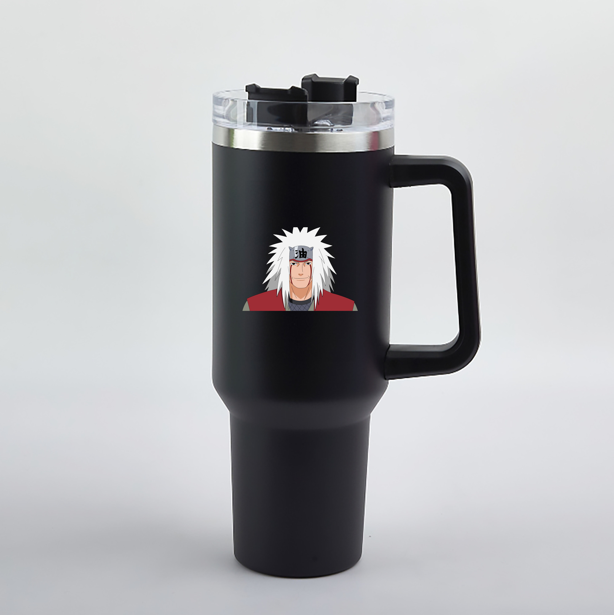 （画像用） NARUTO -ナルト- 自来也（じらいや） Jiraiya 1200mL車用タンブラー（カラープリント）