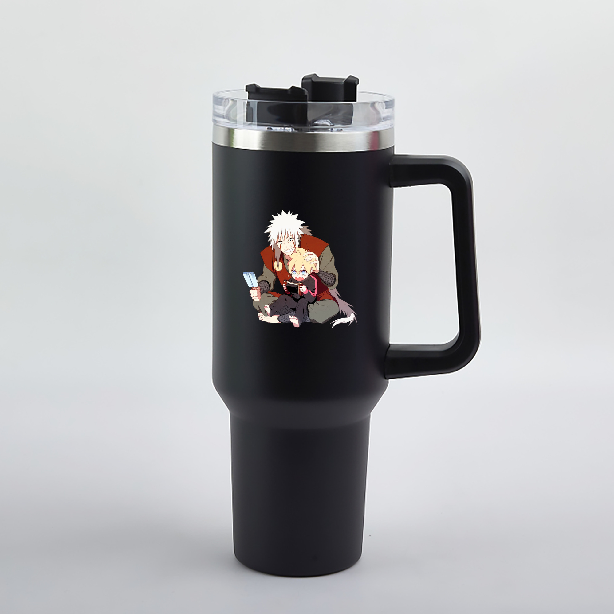 （画像用） NARUTO -ナルト- 自来也（じらいや） Jiraiya 1200mL車用タンブラー（カラープリント）