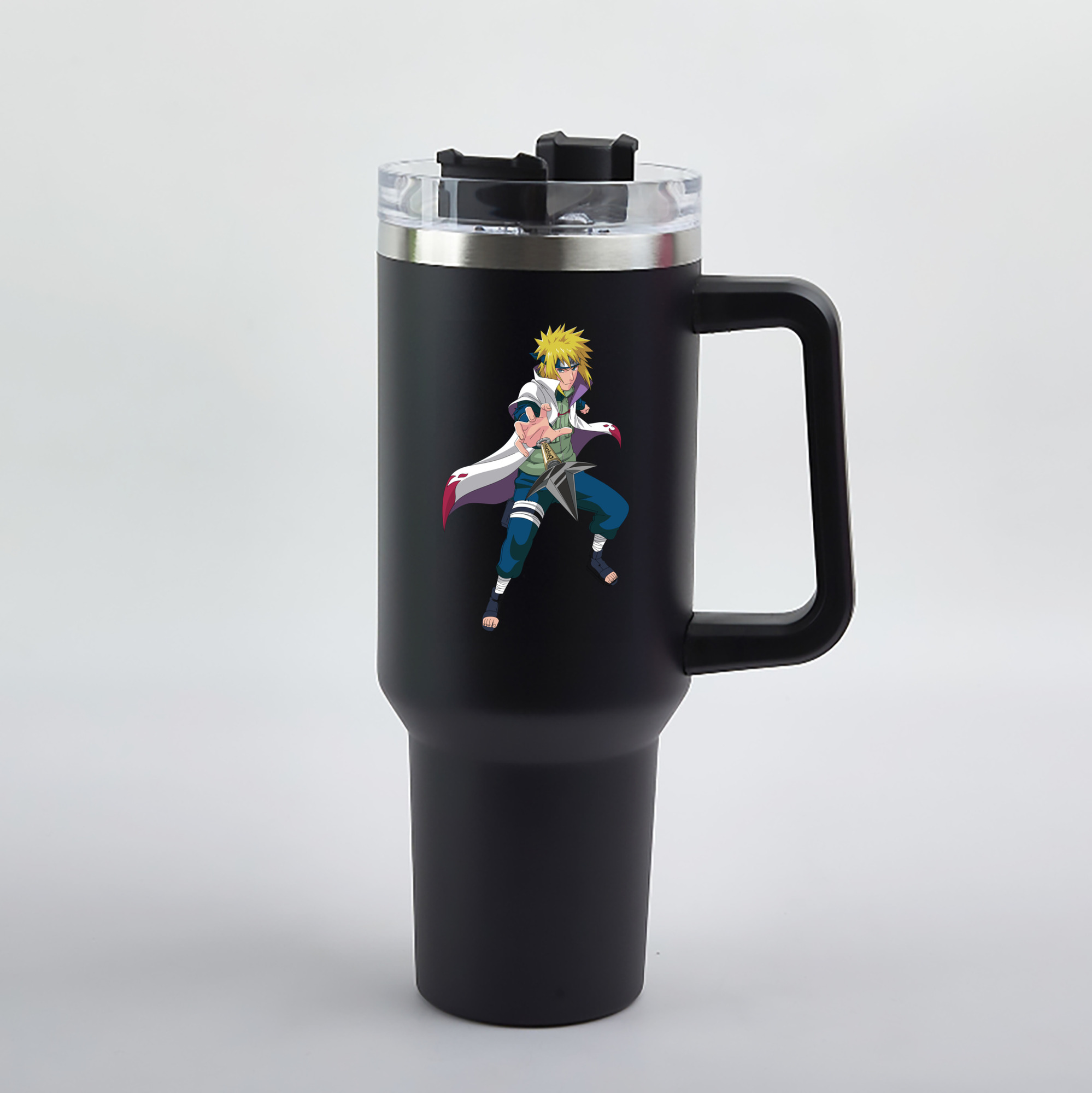 （画像用） NARUTO -ナルト- 波風 ミナト Namikaze Minato 1200mL車用タンブラー（カラープリント）