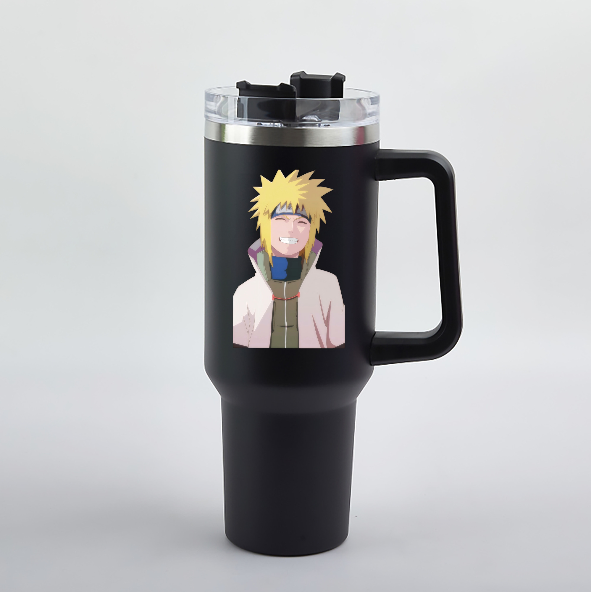 （画像用） NARUTO -ナルト- 波風 ミナト Namikaze Minato 1200mL車用タンブラー（カラープリント）